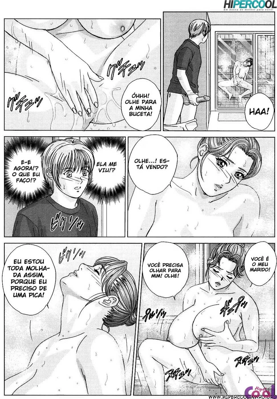 Desejos Proibidos: Mãe Piranha e Filho Com Tensões Sexuais Em Hentai HQ Brasileiro