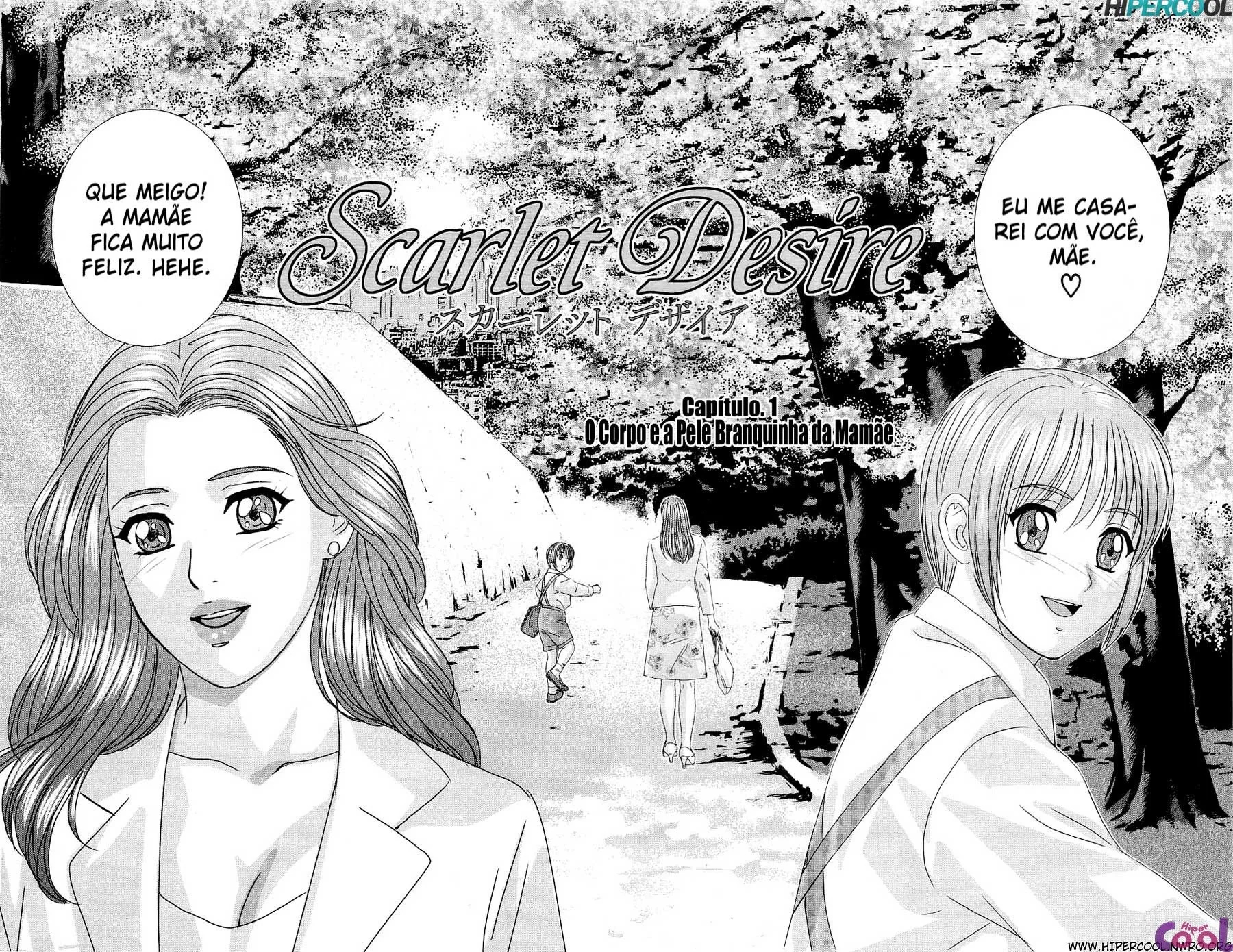 Desejos Proibidos: Mãe Piranha e Filho Com Tensões Sexuais Em Hentai HQ Brasileiro