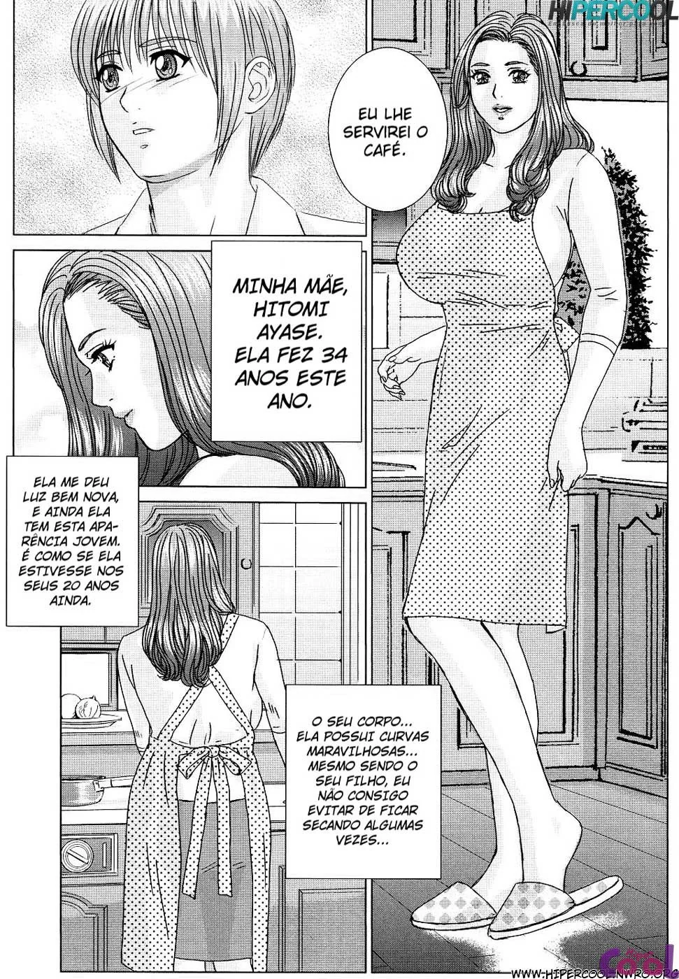 Desejos Proibidos: Mãe Piranha e Filho Com Tensões Sexuais Em Hentai HQ Brasileiro