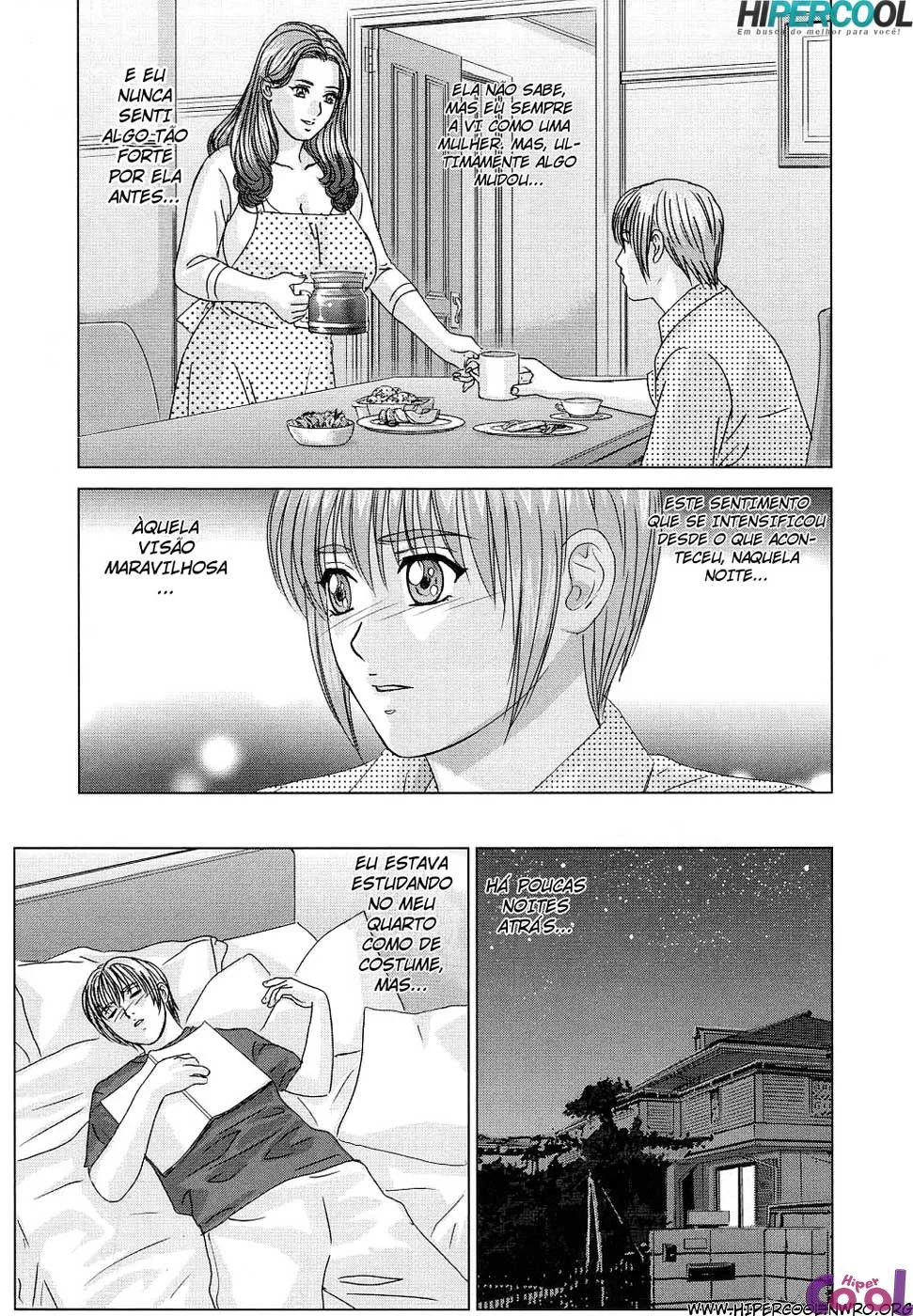 Desejos Proibidos: Mãe Piranha e Filho Com Tensões Sexuais Em Hentai HQ Brasileiro