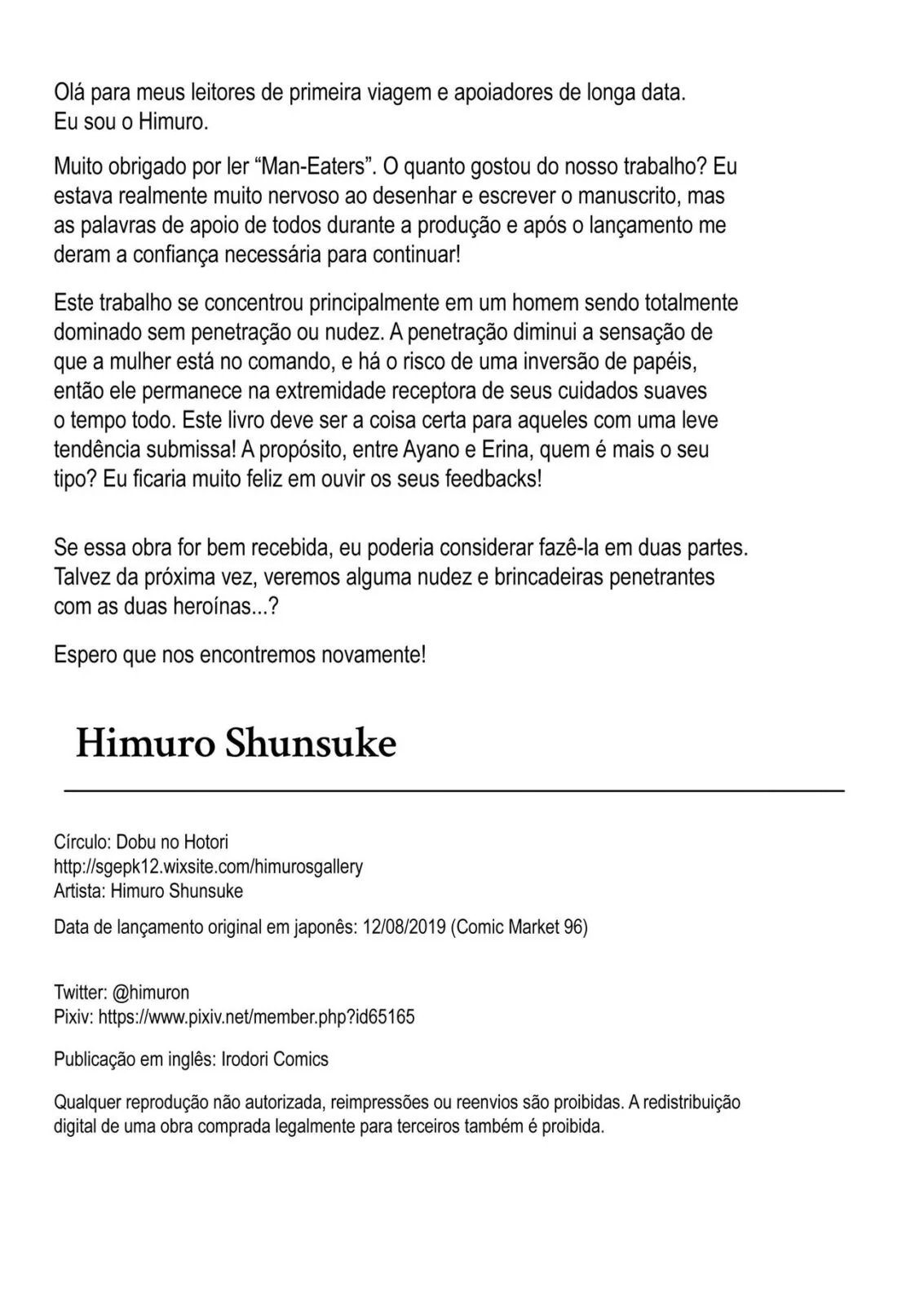 Devoradoras de Homens: Yu se torna o brinquedinho sexual de duas predadoras insaciáveis em Hentai HQ Brasileiro