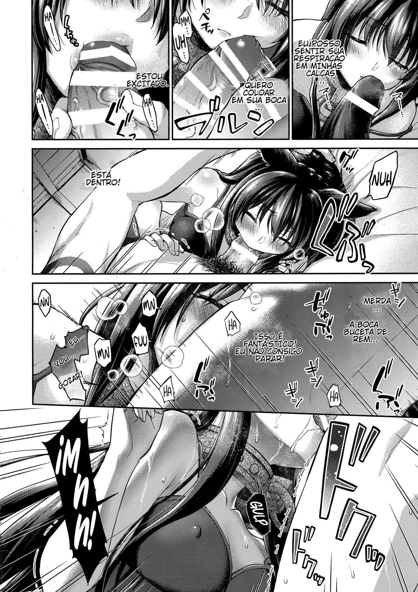 Diablo e as Piranhas da Buceta Molhada em Hentai HQ Brasileiro