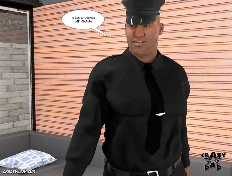 Doutora Brandie 20: Milf Vadia Dando Pro Segurança Enquanto o Corno do Marido Dorme - Hentai Escaldante em HQ Brasileiro