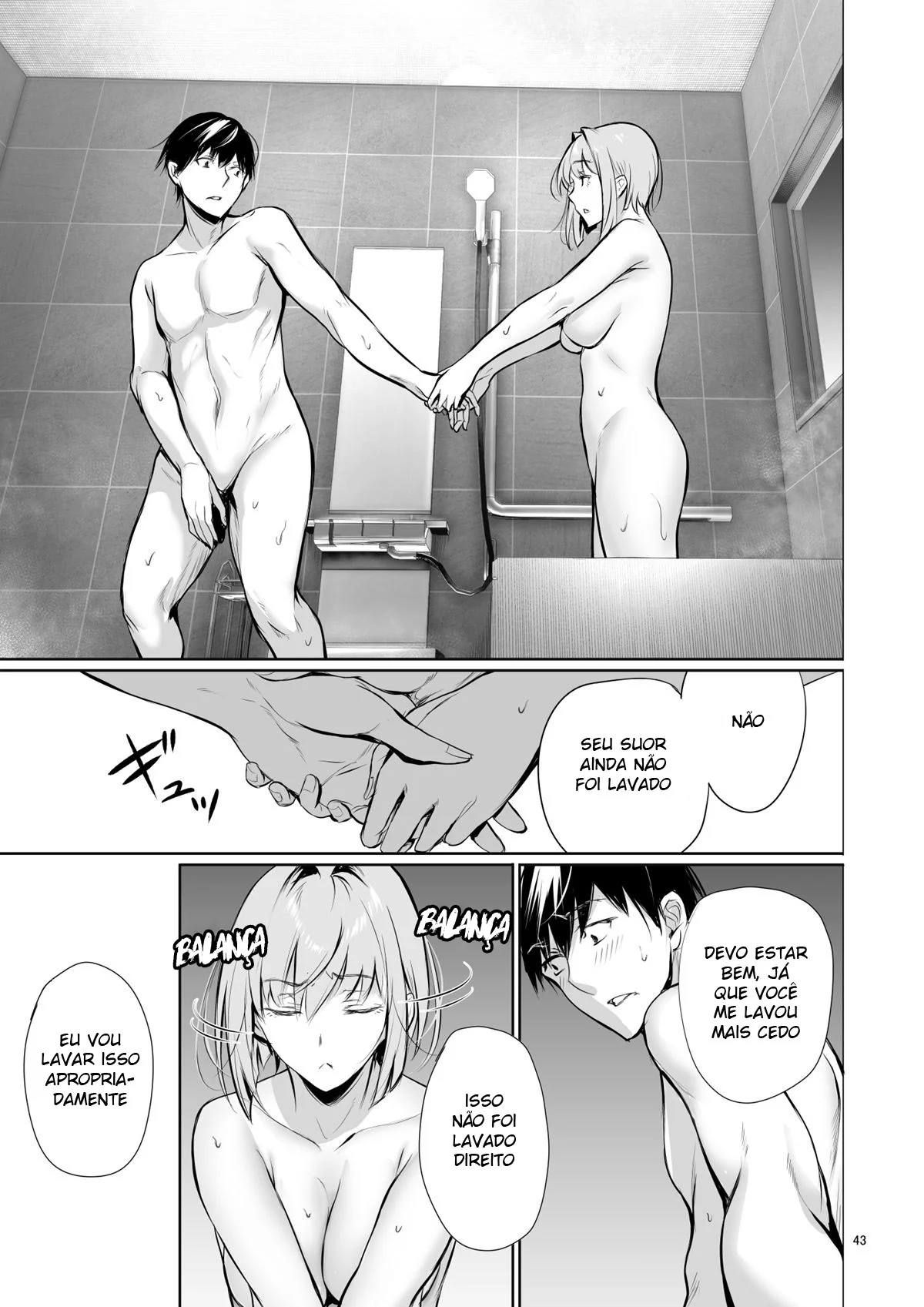 Doutora Brandie 20: Milf Vadia Dando Pro Segurança Enquanto o Corno do Marido Dorme - Hentai Escaldante em HQ Brasileiro