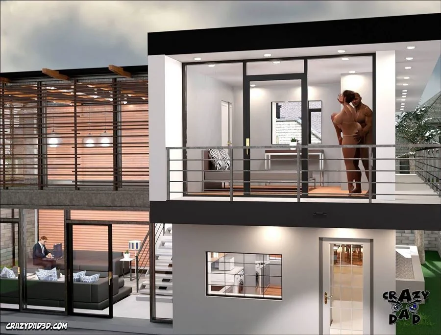 Doutora Brandie 20: Milf Vadia Dando Pro Segurança Enquanto o Corno do Marido Dorme - Hentai Escaldante em HQ Brasileiro