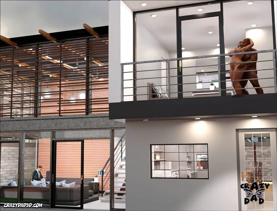 Doutora Brandie 20: Milf Vadia Dando Pro Segurança Enquanto o Corno do Marido Dorme - Hentai Escaldante em HQ Brasileiro