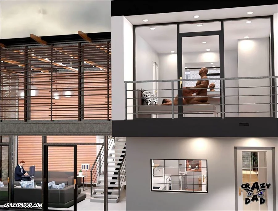 Doutora Brandie 20: Milf Vadia Dando Pro Segurança Enquanto o Corno do Marido Dorme - Hentai Escaldante em HQ Brasileiro