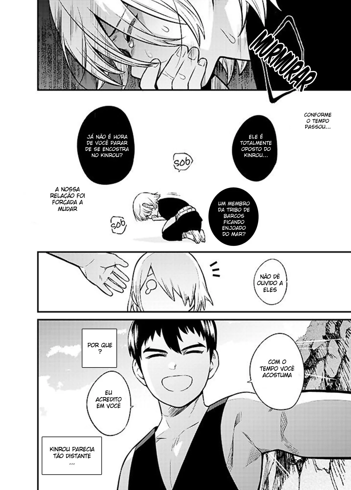 Dr. Stone Hentai: Ginro e Kinro na Putaria Anal em Manga Hentai HQ Brasileiro