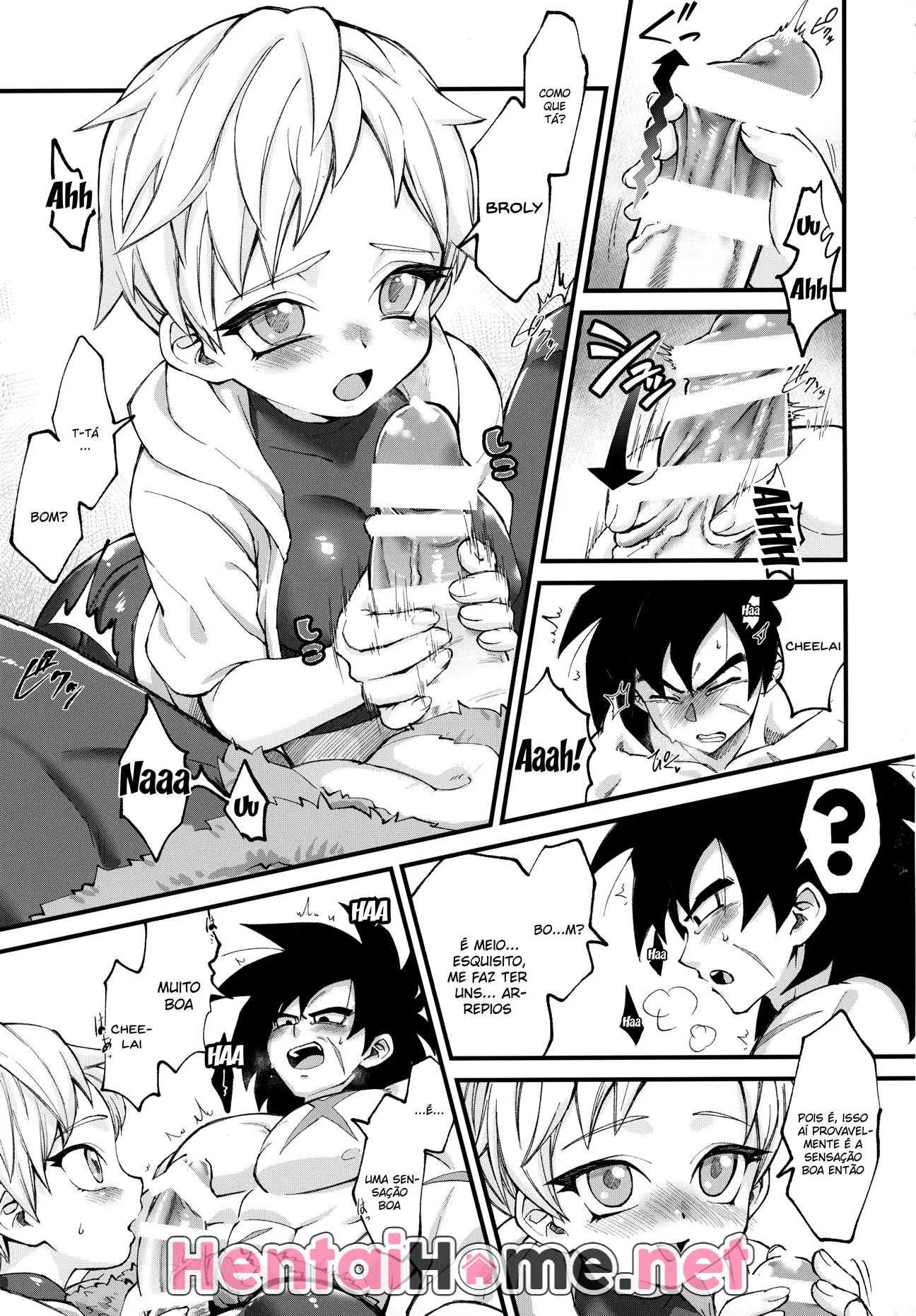 Dragon Ball Hentai: Cheelai Transa Com Broly e Leva Rola no Cu - Em HQ Brasileiro