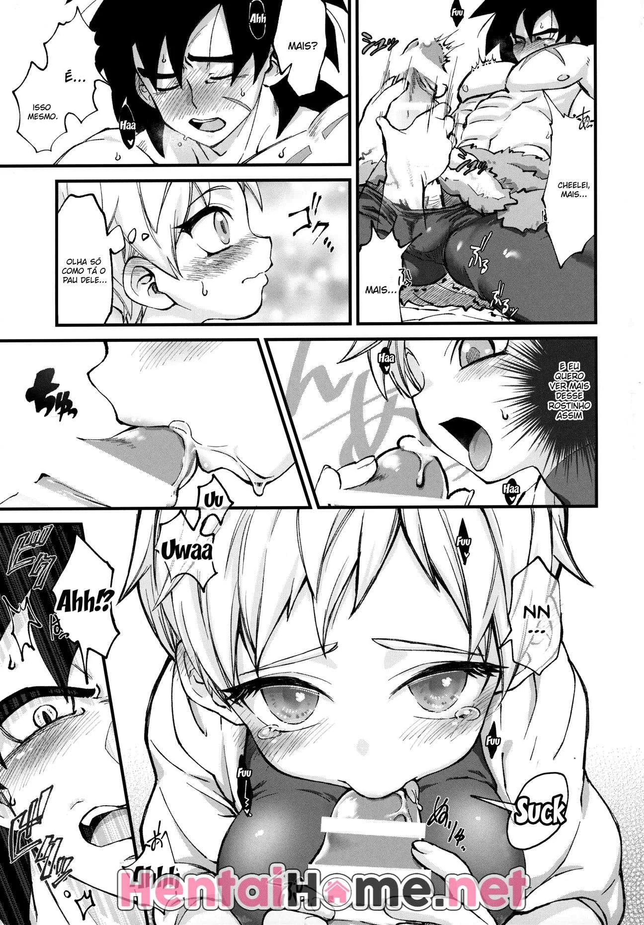 Dragon Ball Hentai: Cheelai Transa Com Broly e Leva Rola no Cu - Em HQ Brasileiro