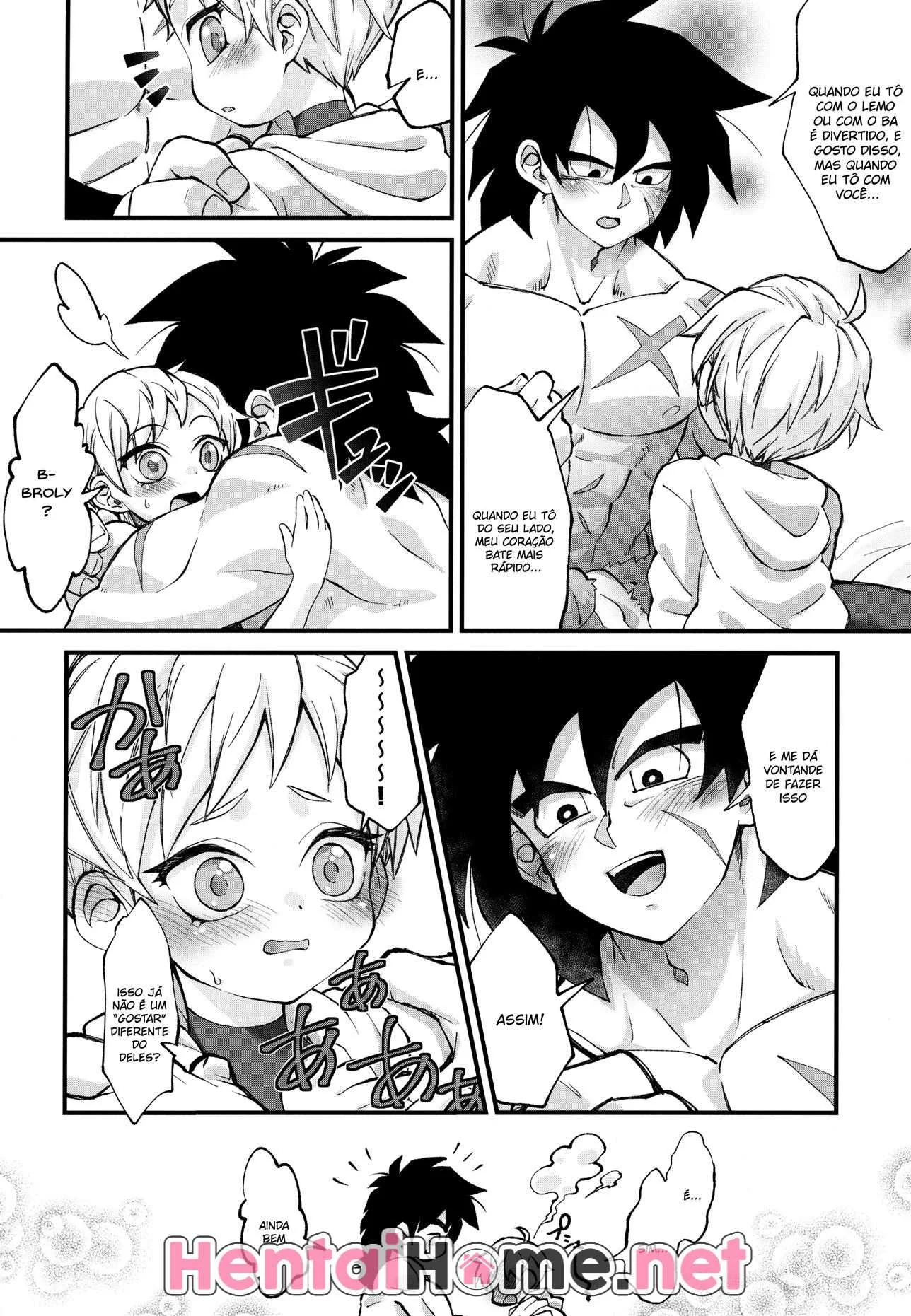 Dragon Ball Hentai: Cheelai Transa Com Broly e Leva Rola no Cu - Em HQ Brasileiro
