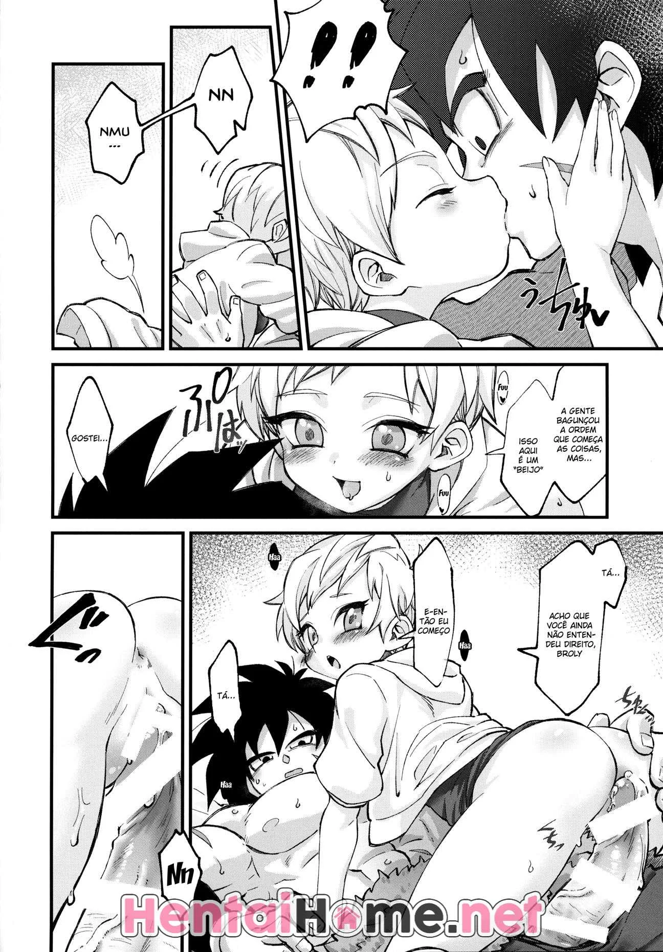 Dragon Ball Hentai: Cheelai Transa Com Broly e Leva Rola no Cu - Em HQ Brasileiro