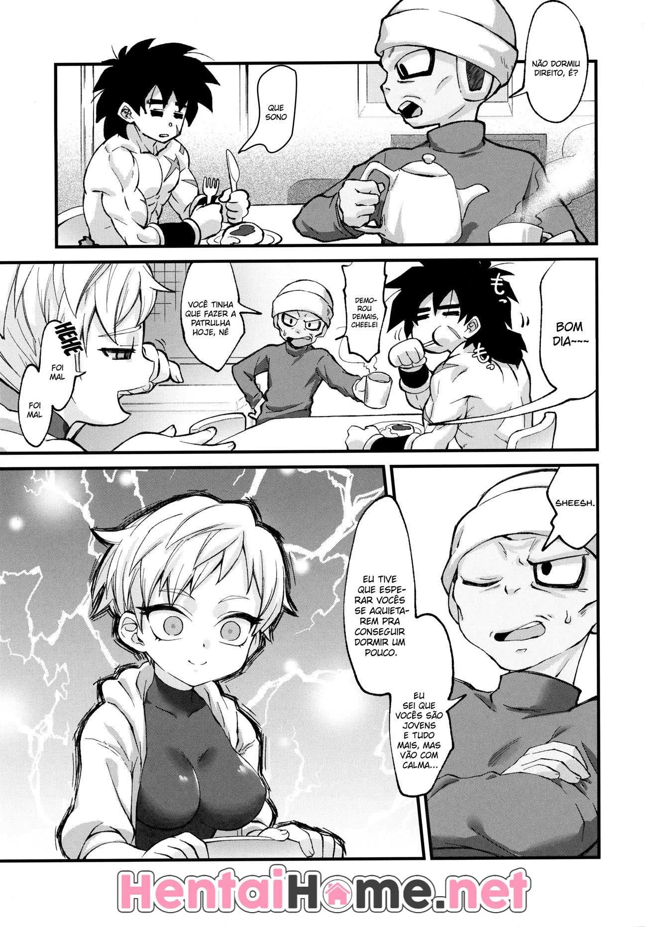 Dragon Ball Hentai: Cheelai Transa Com Broly e Leva Rola no Cu - Em HQ Brasileiro