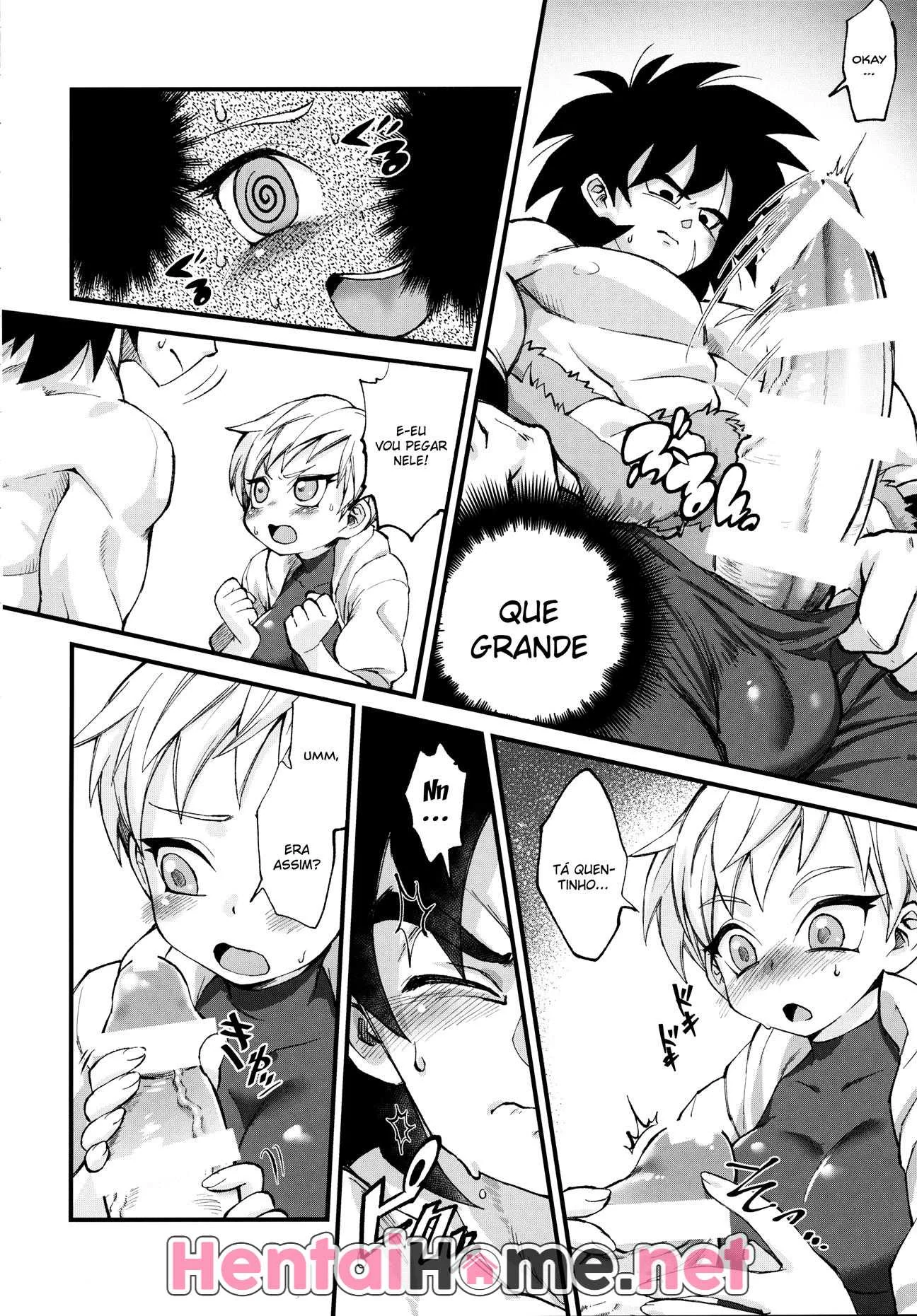 Dragon Ball Hentai: Cheelai Transa Com Broly e Leva Rola no Cu - Em HQ Brasileiro