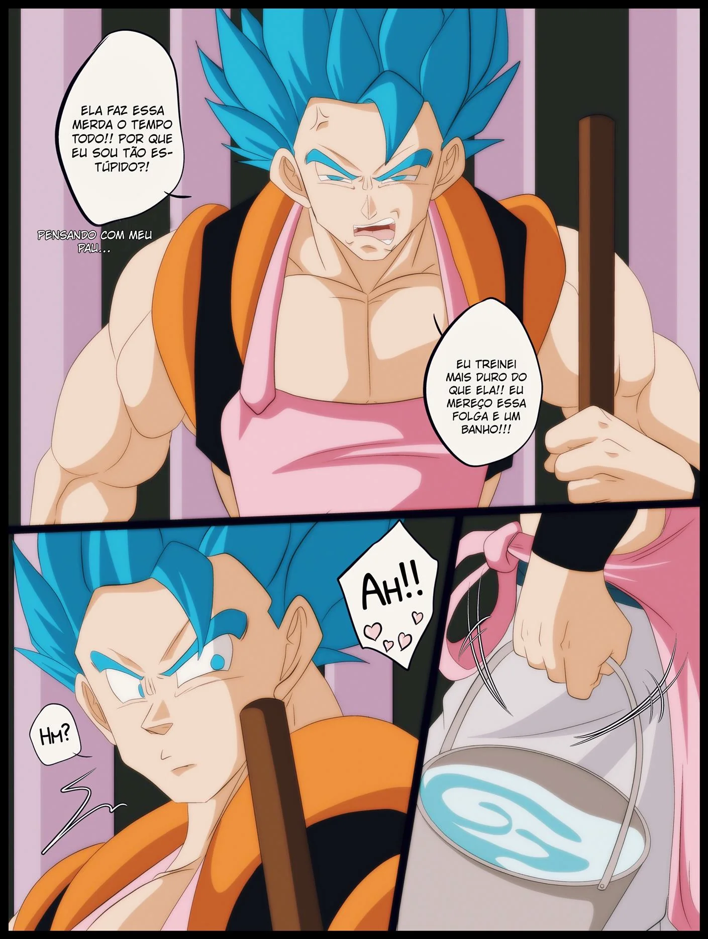 Dragon Ball Hentai - Piranhas Safadas se Divertindo Sem os Maridos em HQ