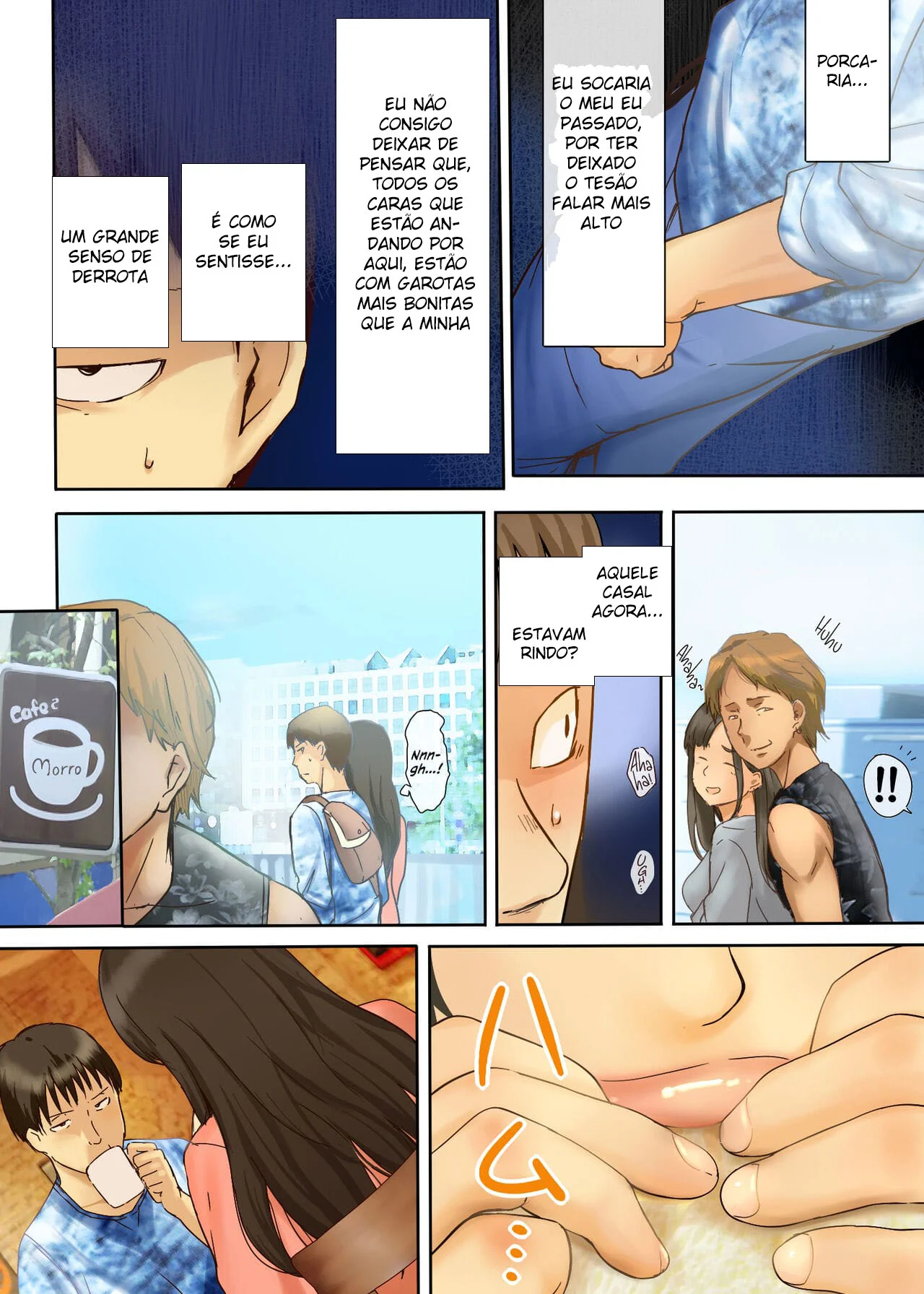 Duelo de Irmãs Gêmeas Piranhas Concorrendo pela Pica do Nerd Sortudo em HQ Brasileiro