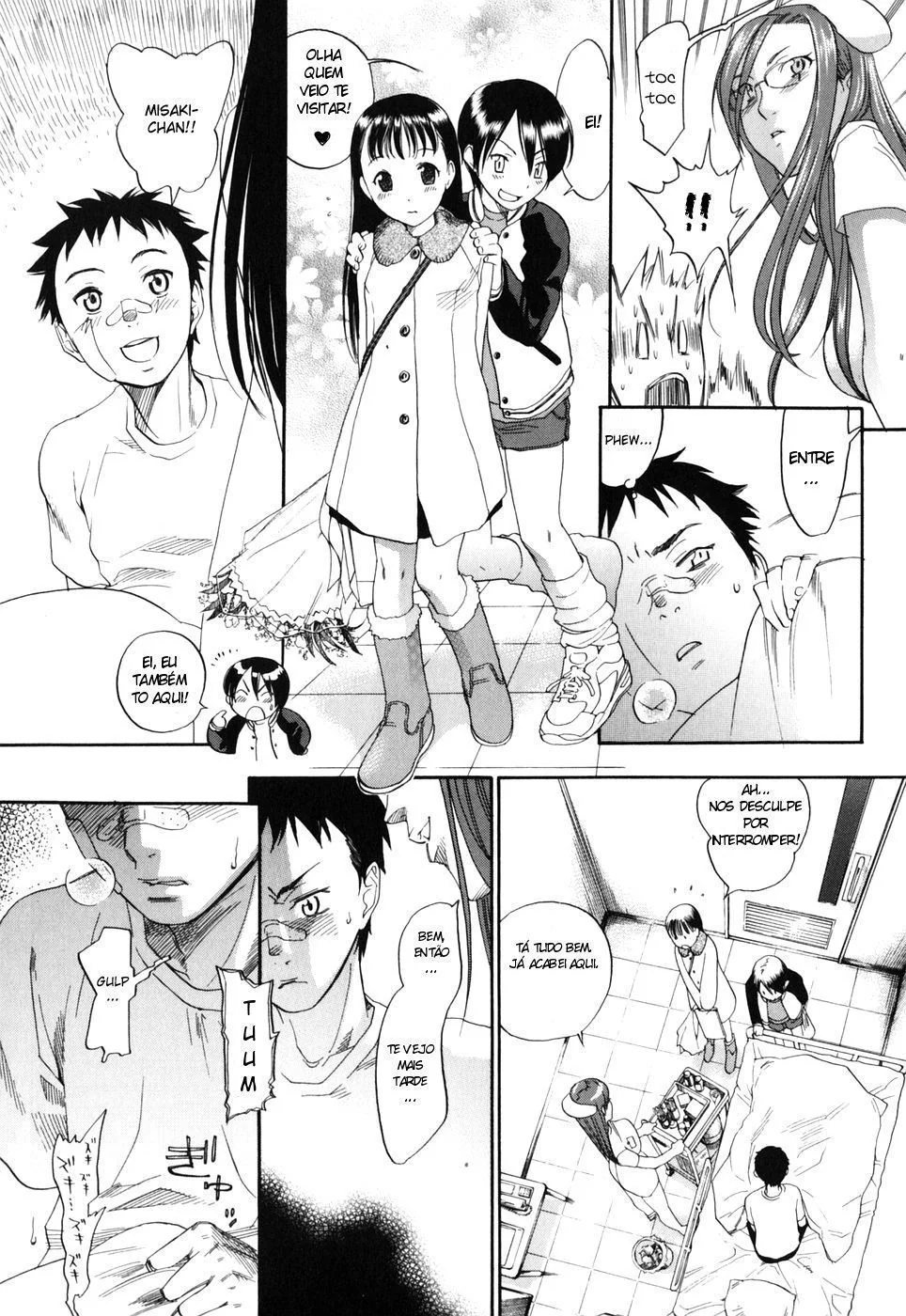 Enfermeira Piranha: Cuidados Especiais na Pica do Paciente Yuu em HQ Brasileiro