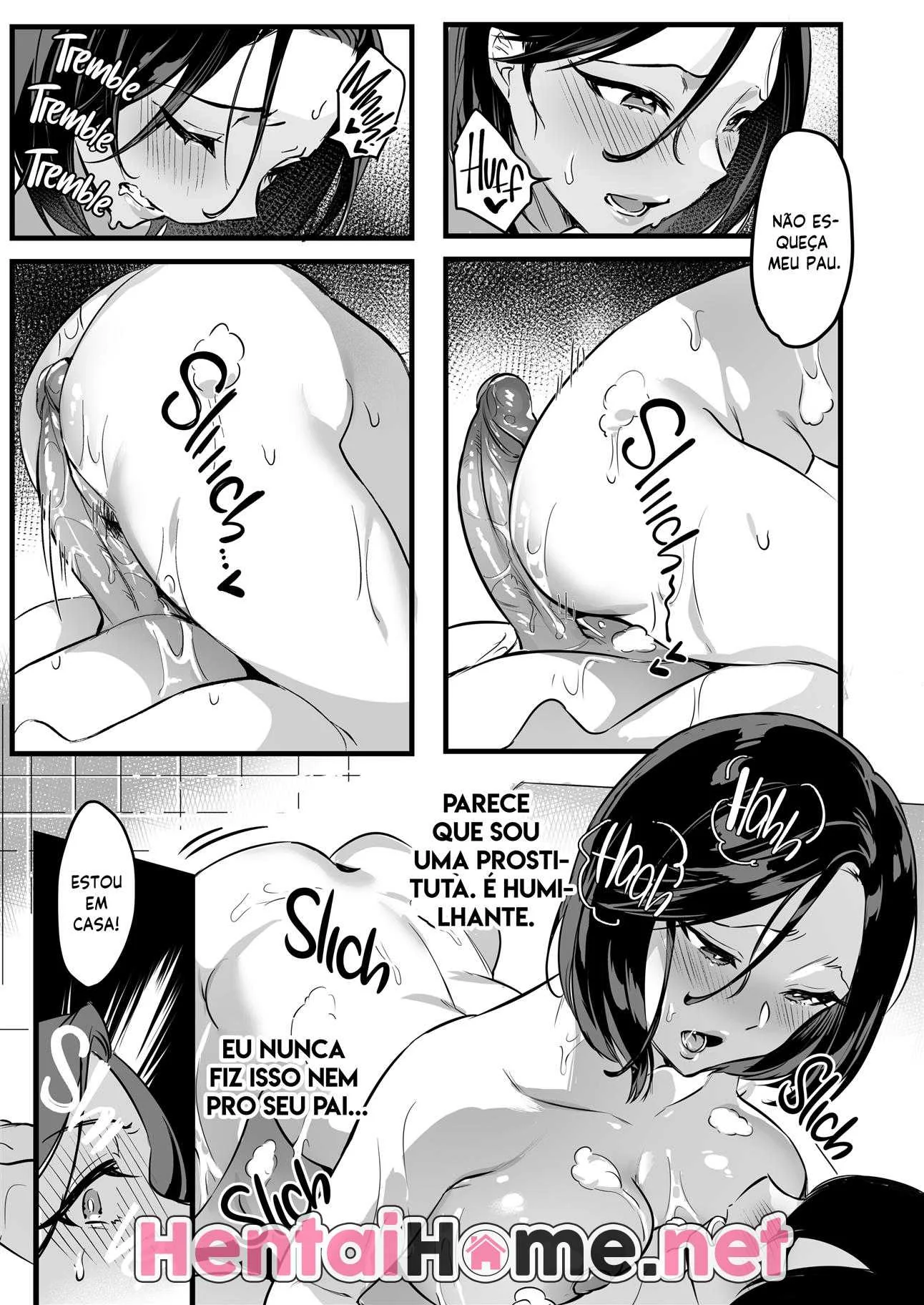 Enteado Sortudo Fode a Buceta da Piranha da Madrasta | Em Hentai HQ