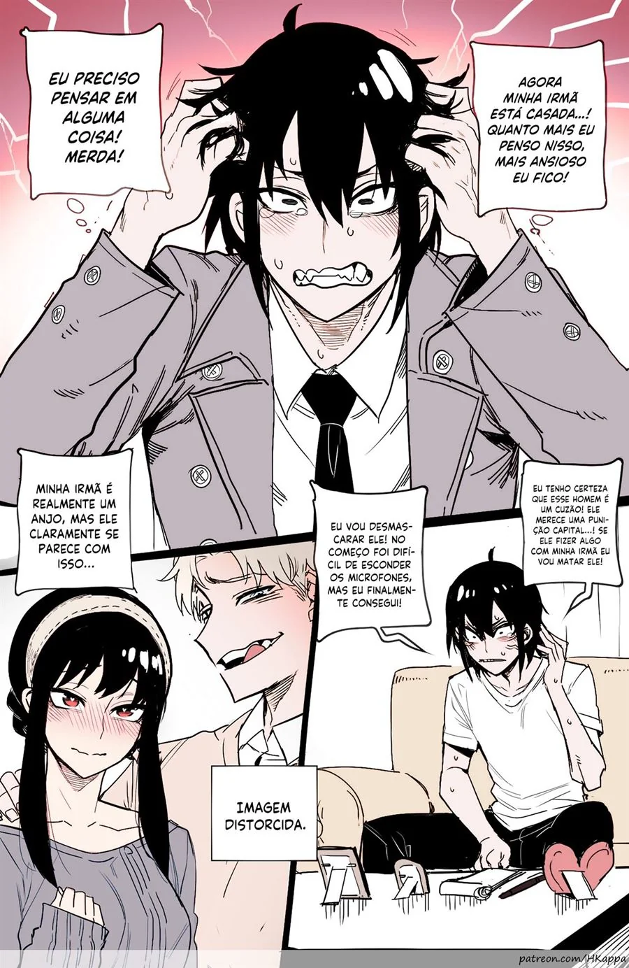 Espiando a Piranha da Minha Irmã em Spy x Family: Spy x Sex em Hentai BR