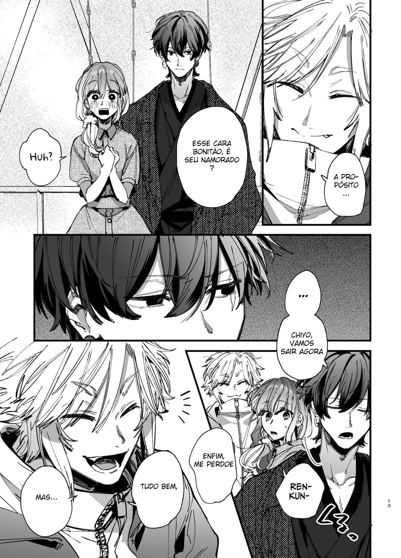 Espírito de Raposa Enfrenta Rola: Chiyo-chan em Apuros!" em HQ Brasileiro