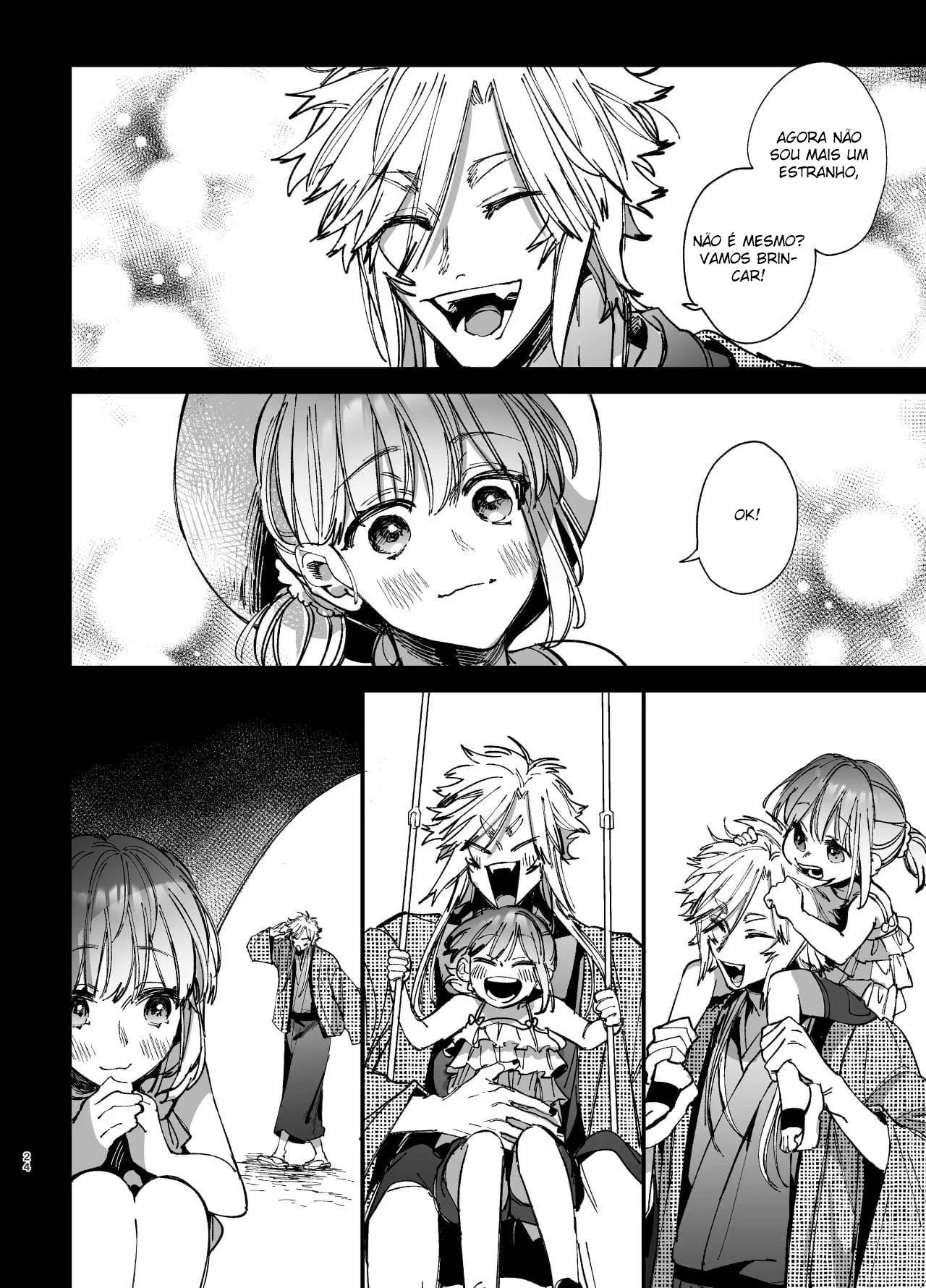 Espírito de Raposa Enfrenta Rola: Chiyo-chan em Apuros!" em HQ Brasileiro