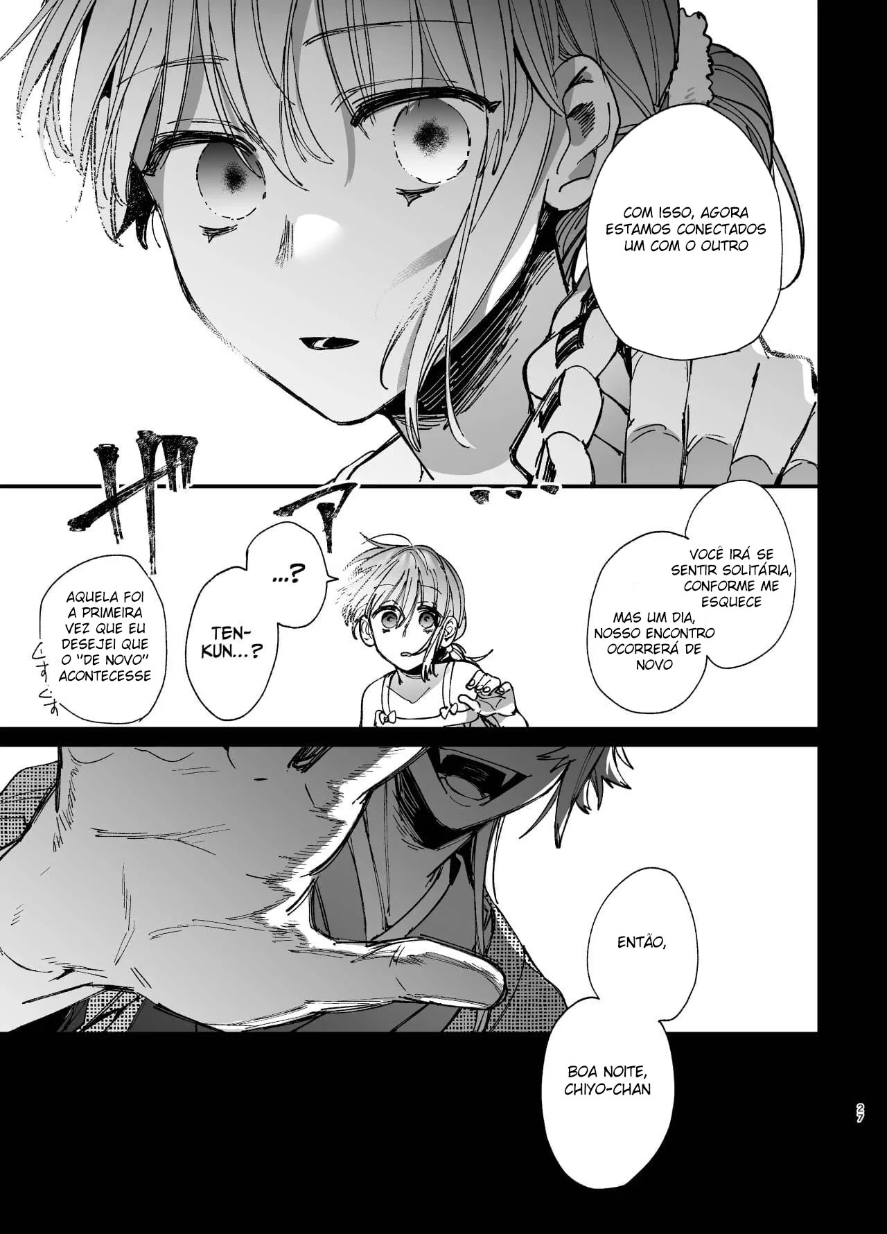 Espírito de Raposa Enfrenta Rola: Chiyo-chan em Apuros!" em HQ Brasileiro