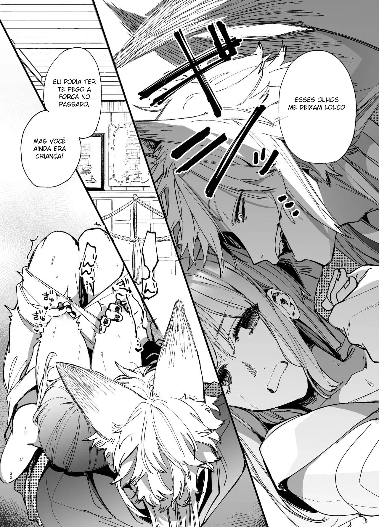 Espírito de Raposa Enfrenta Rola: Chiyo-chan em Apuros!" em HQ Brasileiro