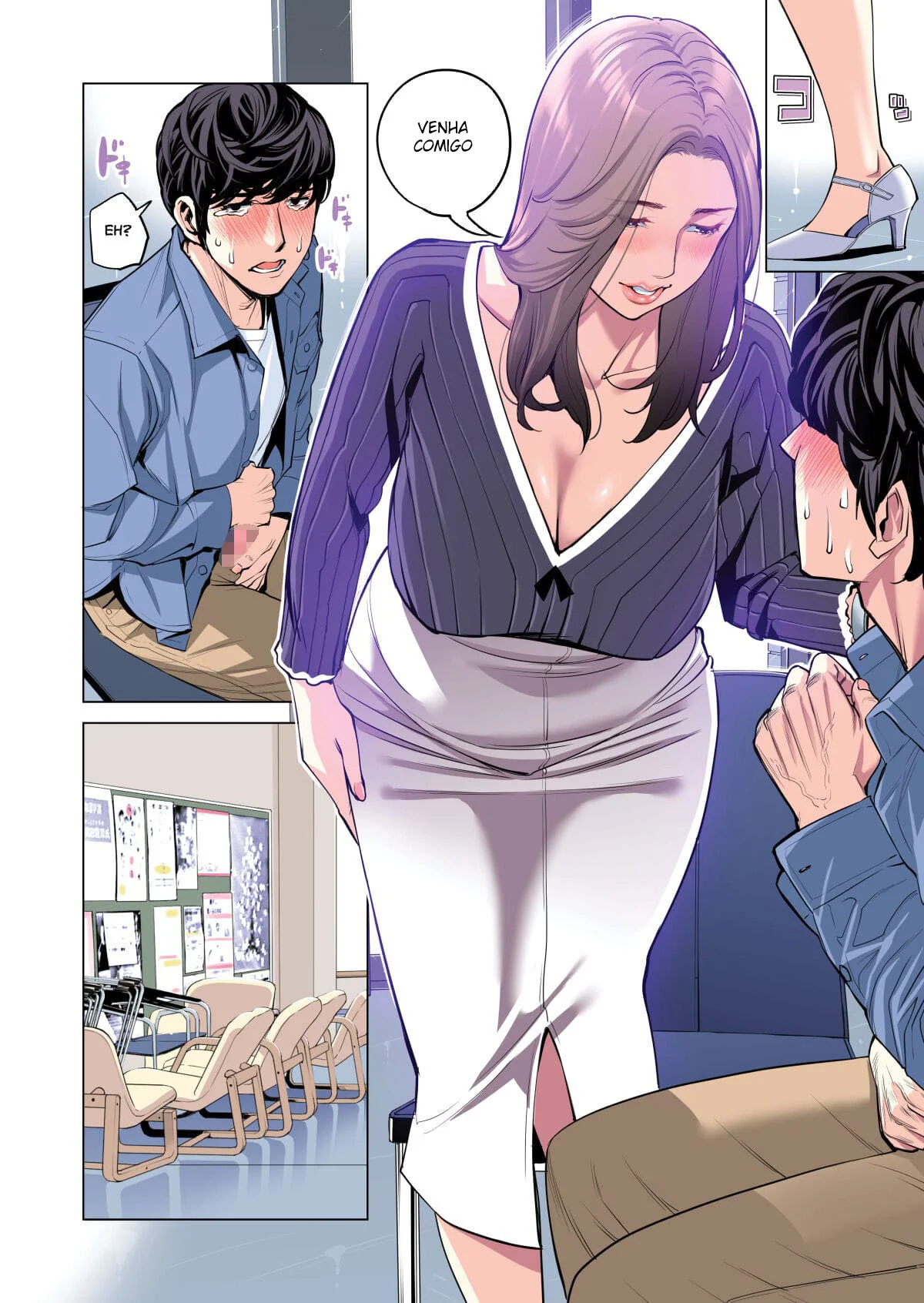 Espírito de Raposa Enfrenta Rola: Chiyo-chan em Apuros!" em HQ Brasileiro