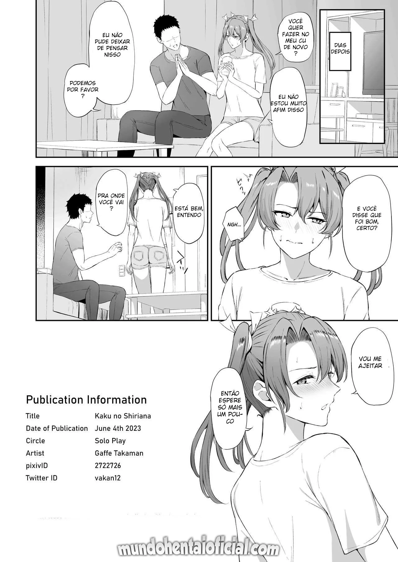 Esposa Safada Descobre Fetiche Anal do Marido - Em HQ Brasileiro