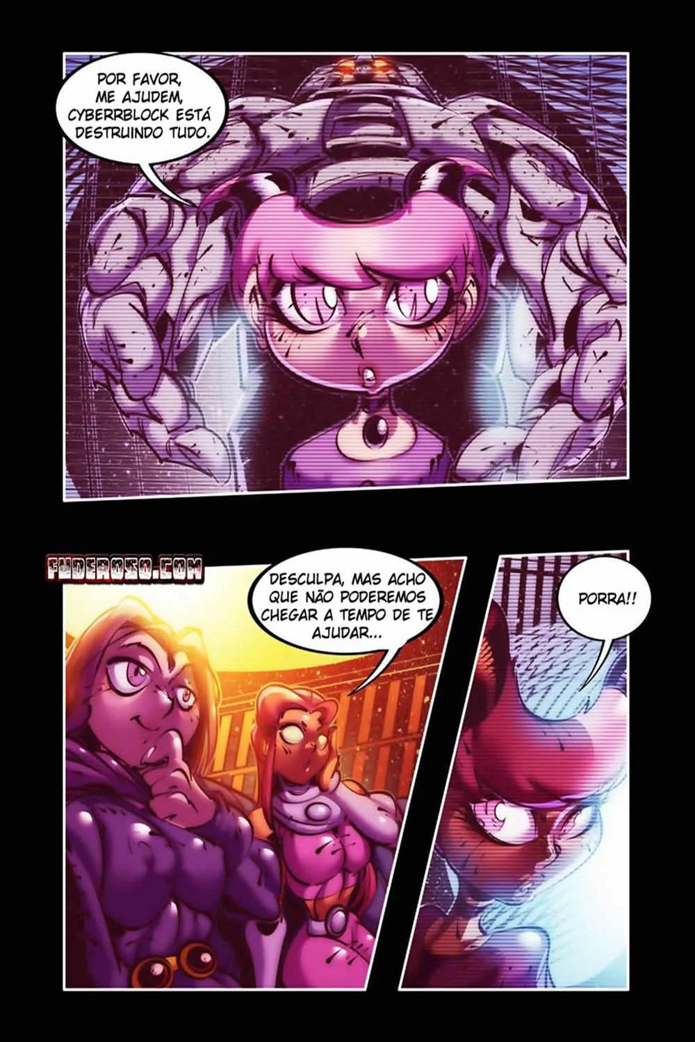 Estelar Arrombando a Ravena - Jovens Piranhas dos Titãs em HQ Brasileiro