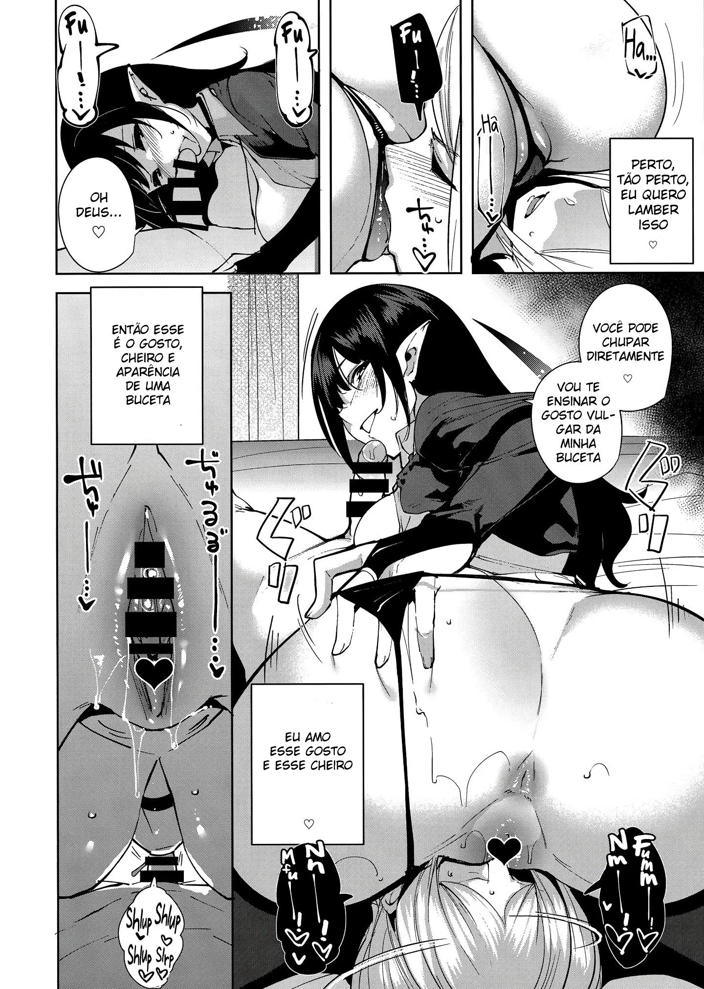 Fantasma Piranha Fode Com Estudante Corajoso" em HQ Brasileiro