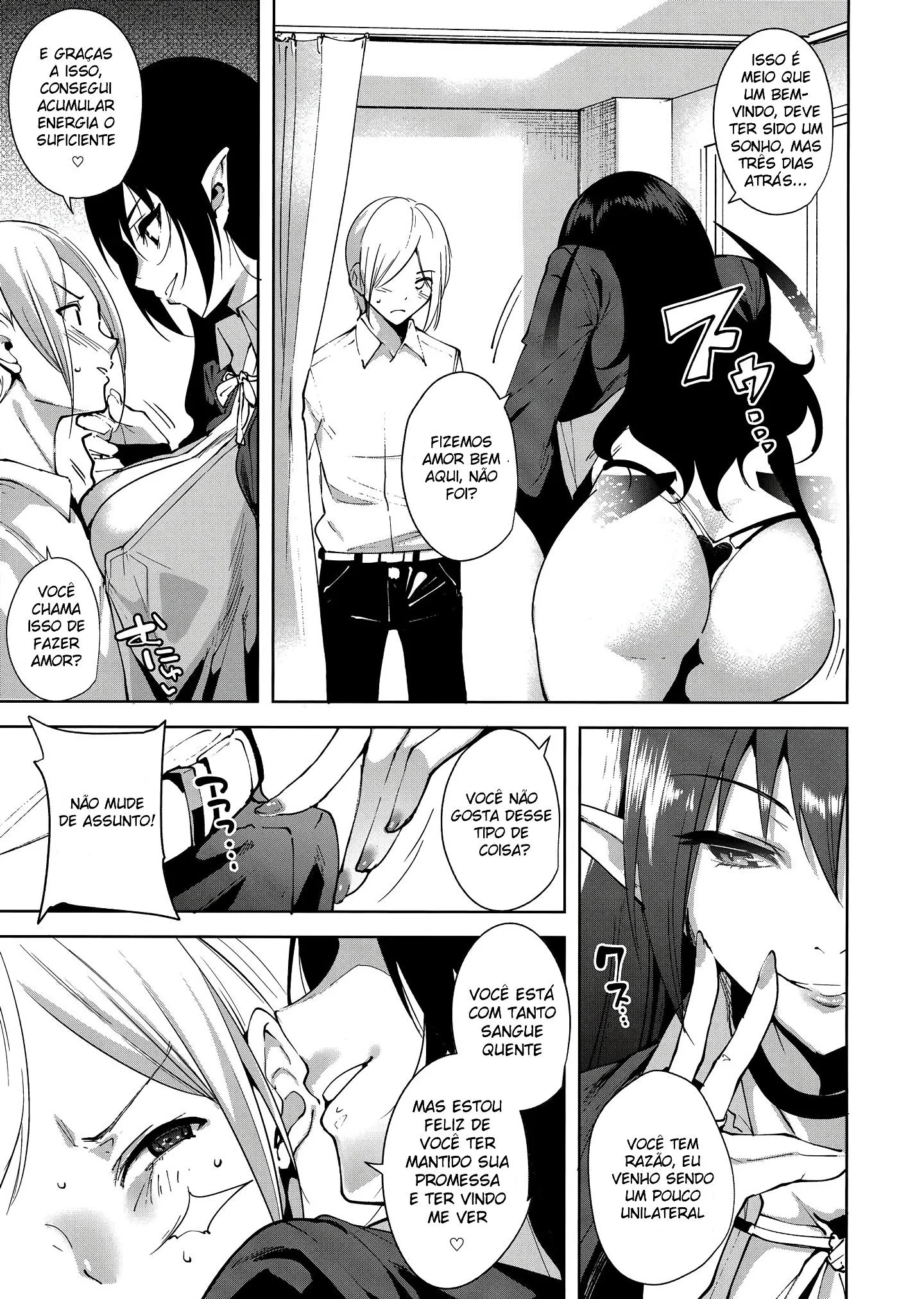 Fantasma Piranha Fode Com Estudante Corajoso" em HQ Brasileiro