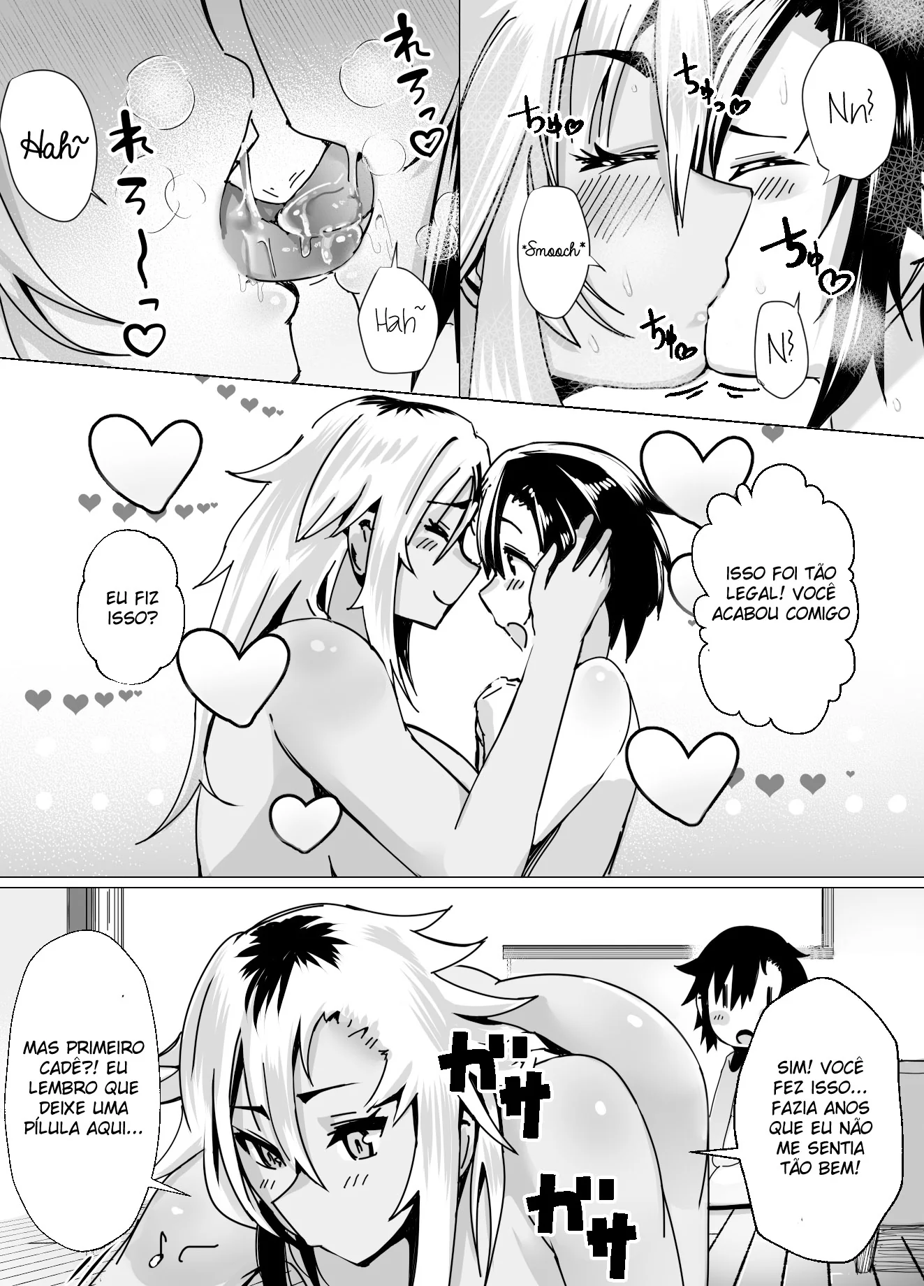 Filho Cabaço Pedindo Ajuda pra Mamãe Piranha - Em Hentai HQ Brasileiro