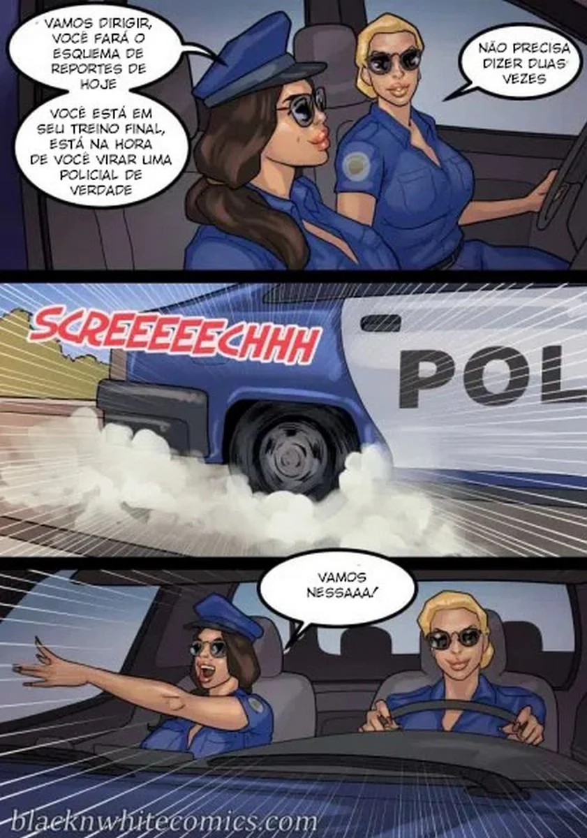 Fodendo a Secretária Piranha da Escola em HQ Brasileiro