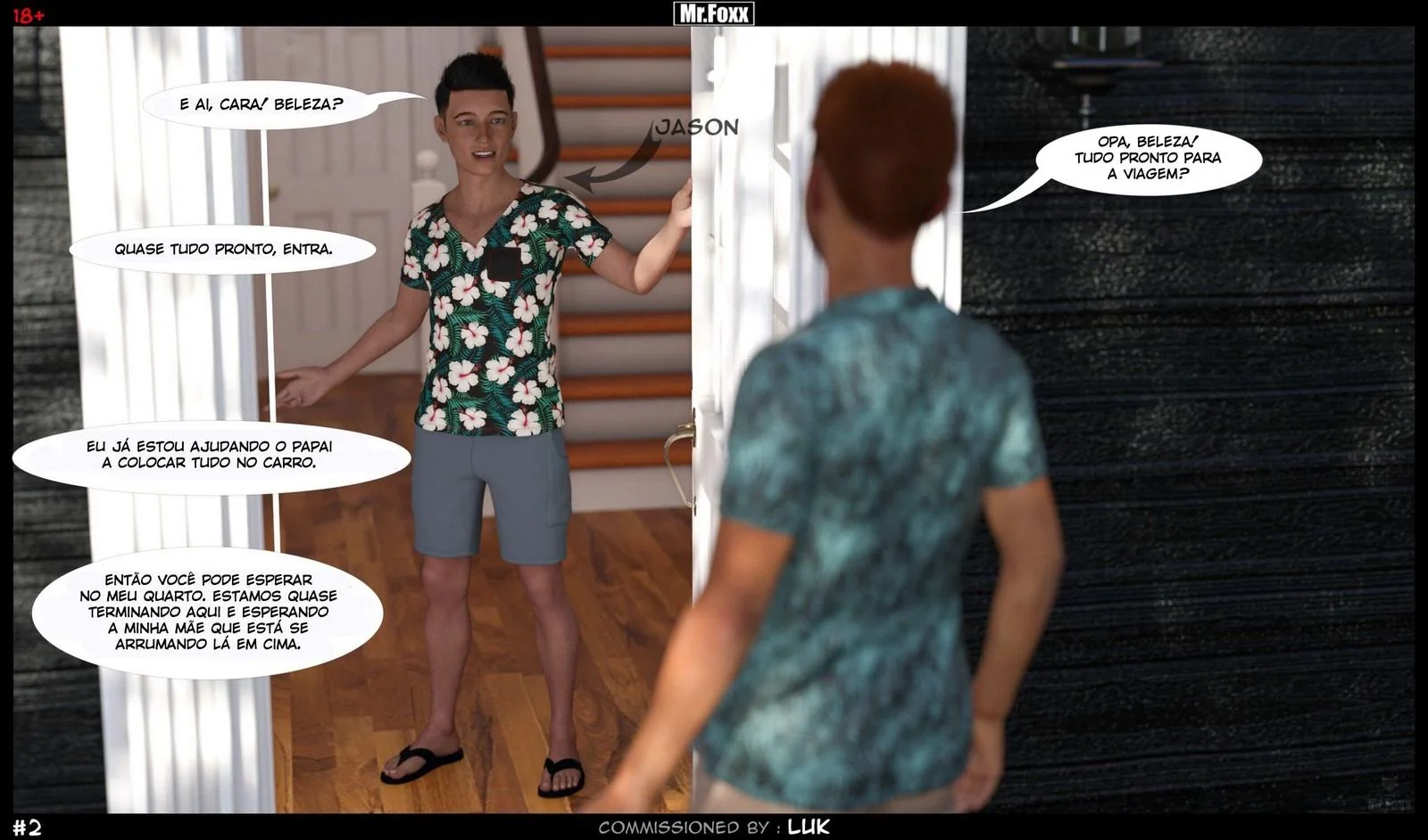 Fodendo a Titia Gostosa dos Hentai 3D em HQ Brasileiro