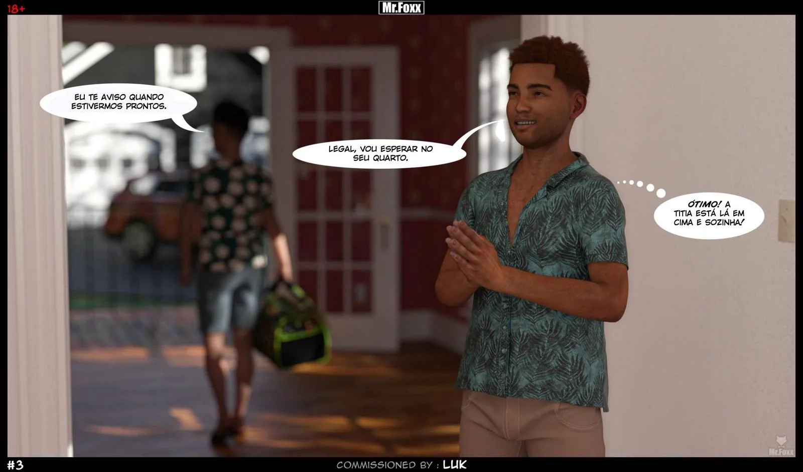 Fodendo a Titia Gostosa dos Hentai 3D em HQ Brasileiro