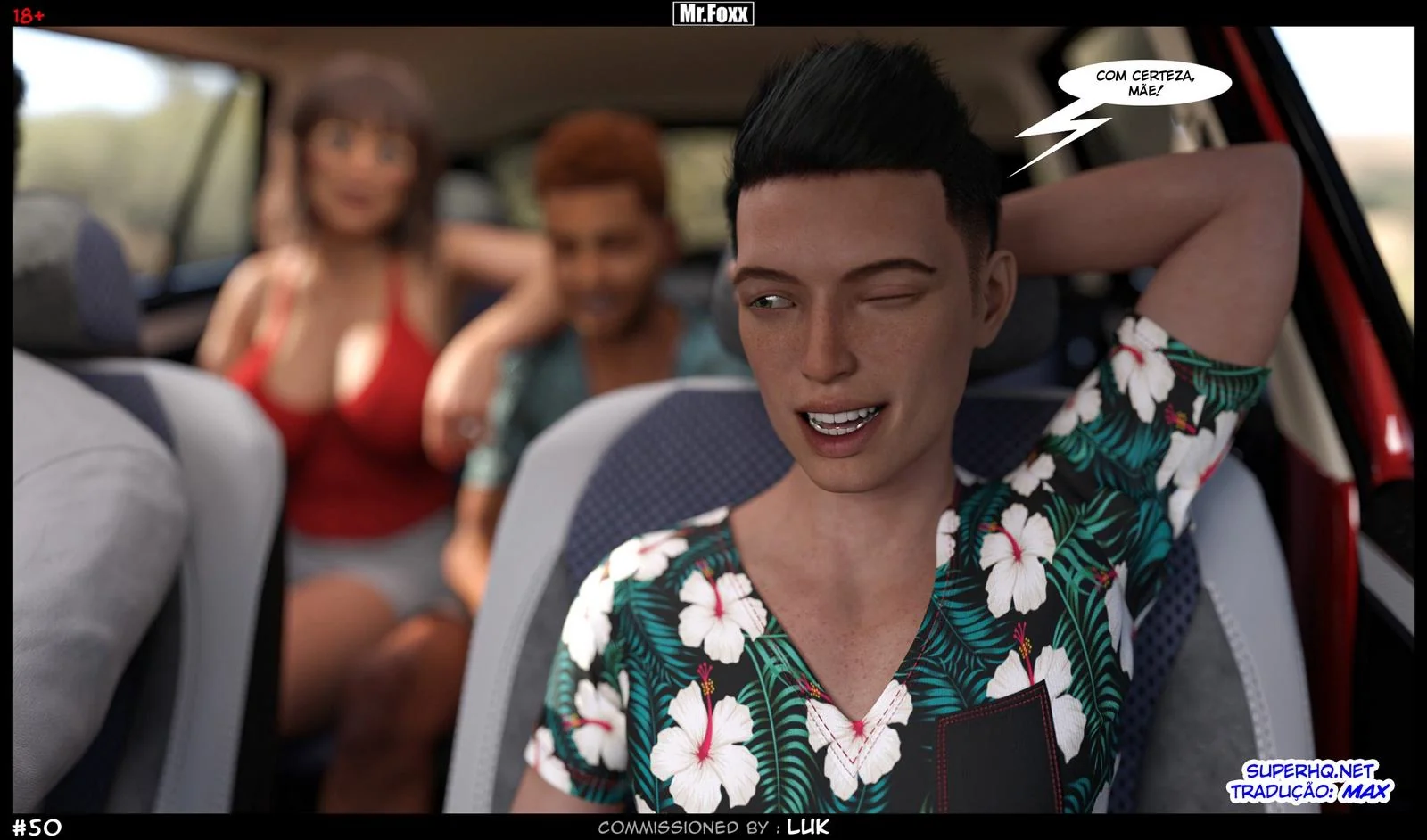 Fodendo a Titia Gostosa dos Hentai 3D em HQ Brasileiro