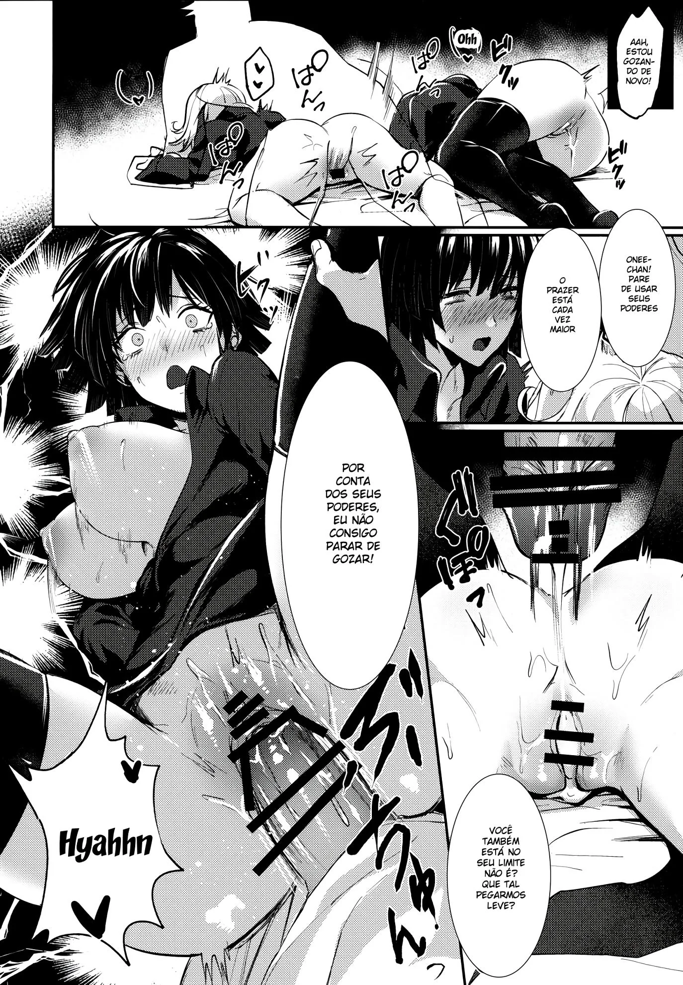 Fubuki dando a buceta pela primeira vez em One Punch Man Hentai HQ Brasileiro