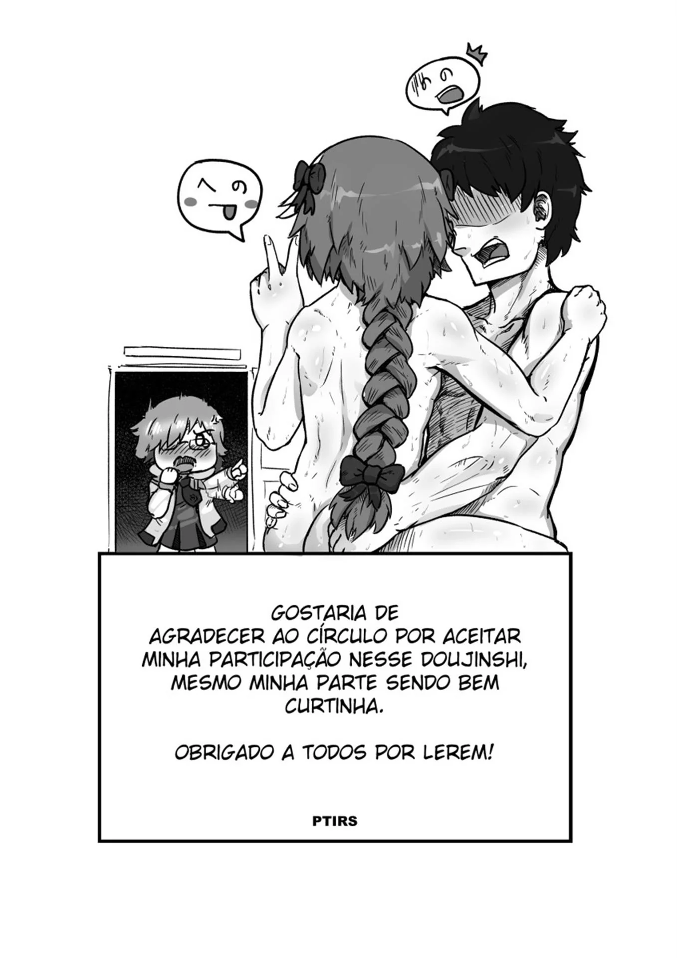 Fujimaru e as Piranhas de Fate Grand Order: Chuva de Porra em Hentai HQ Brasileiro