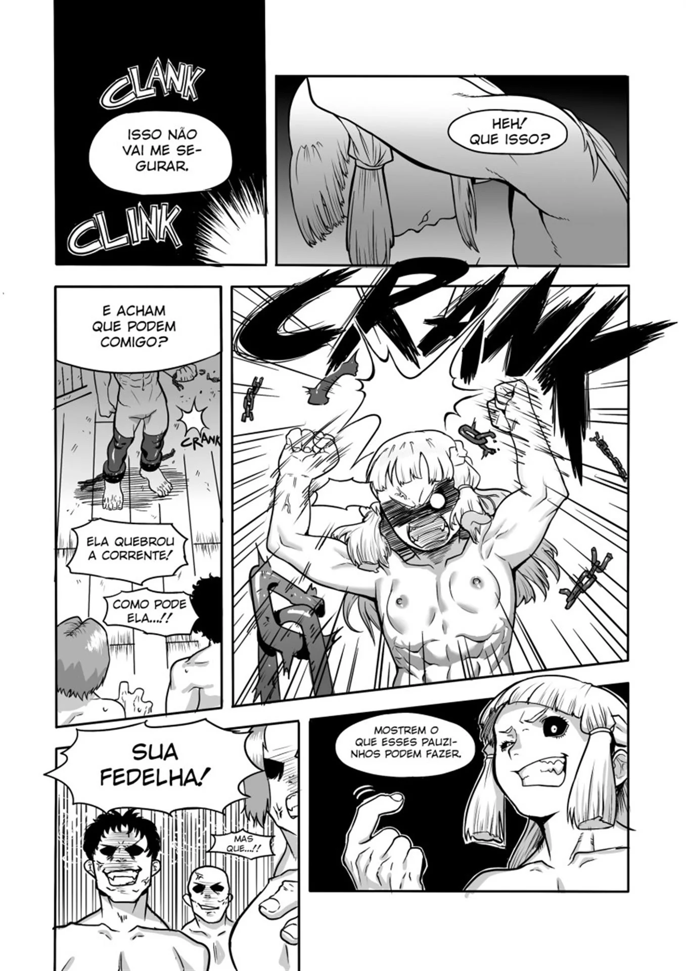 Fujimaru e as Piranhas de Fate Grand Order: Chuva de Porra em Hentai HQ Brasileiro