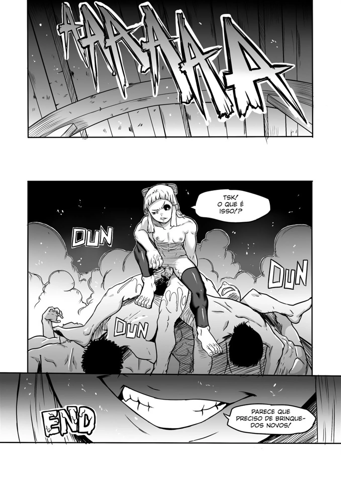 Fujimaru e as Piranhas de Fate Grand Order: Chuva de Porra em Hentai HQ Brasileiro