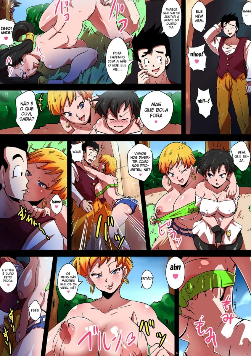 Goten Metendo Fundo na Buceta da Mamãe - Hentai HQ Brasileiro