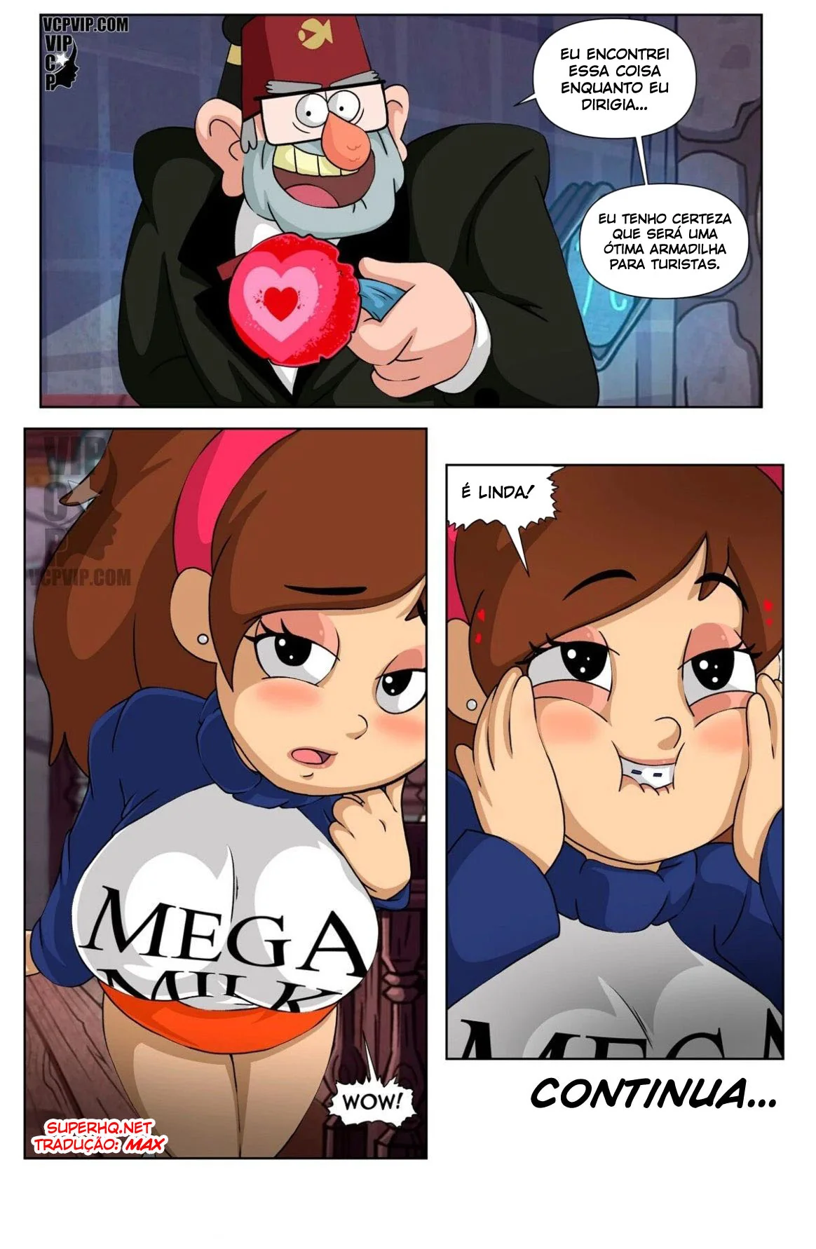 Gravity Falls: Um Verão de Sacanagem VL.4 - Piranha da buceta gulosa fodendo muito com pica grande