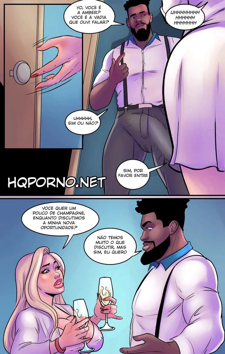 Guarda Piranha Fode com Prisioneiros Dentro da Prisão - Hentai HQ Brasileiro