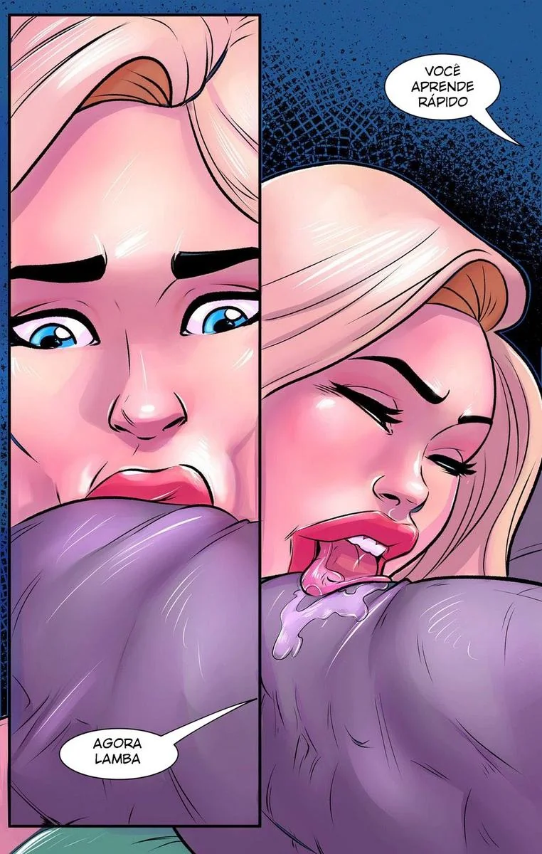 Guarda Piranha Fode com Prisioneiros Dentro da Prisão - Hentai HQ Brasileiro