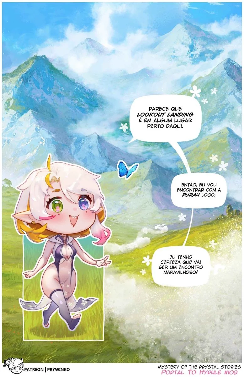 Gwen e a Princesa Zelda em Hyrule: A Suruba Interdimensional em Hentai HQ Brasileiro