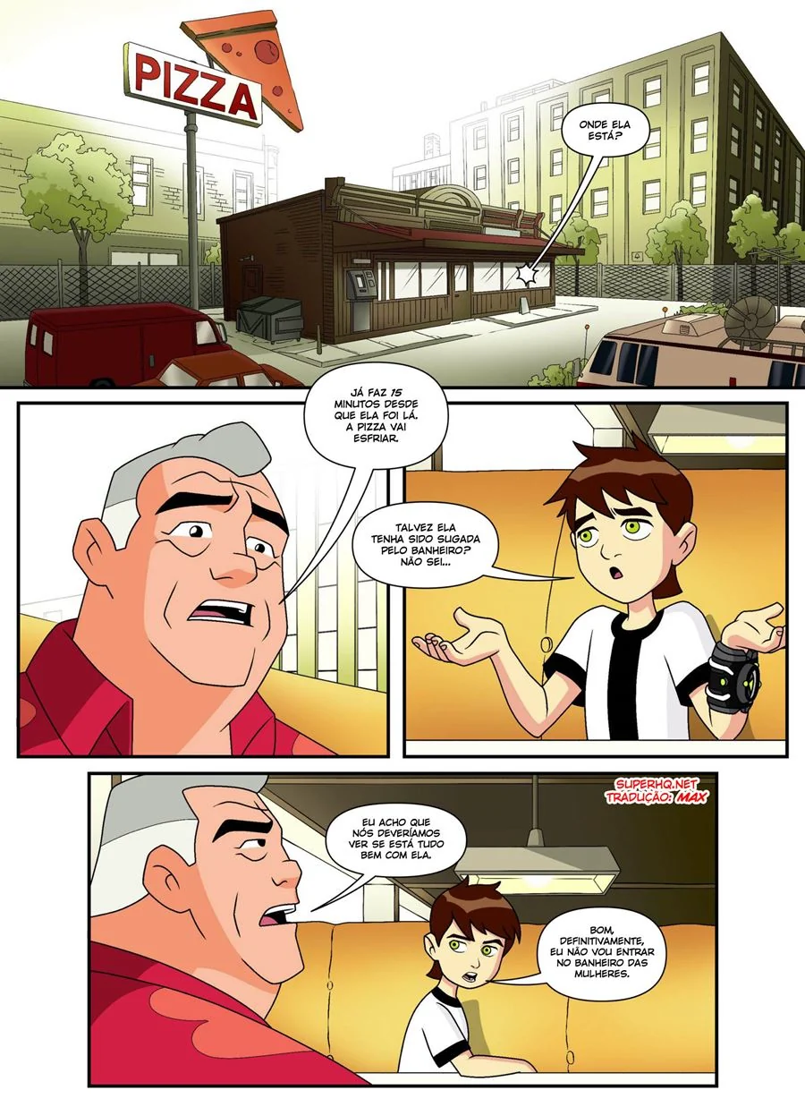 Gwen Piranha Chupa Piroca na Parede - Ben 10 Hentai HQ Brasileiro