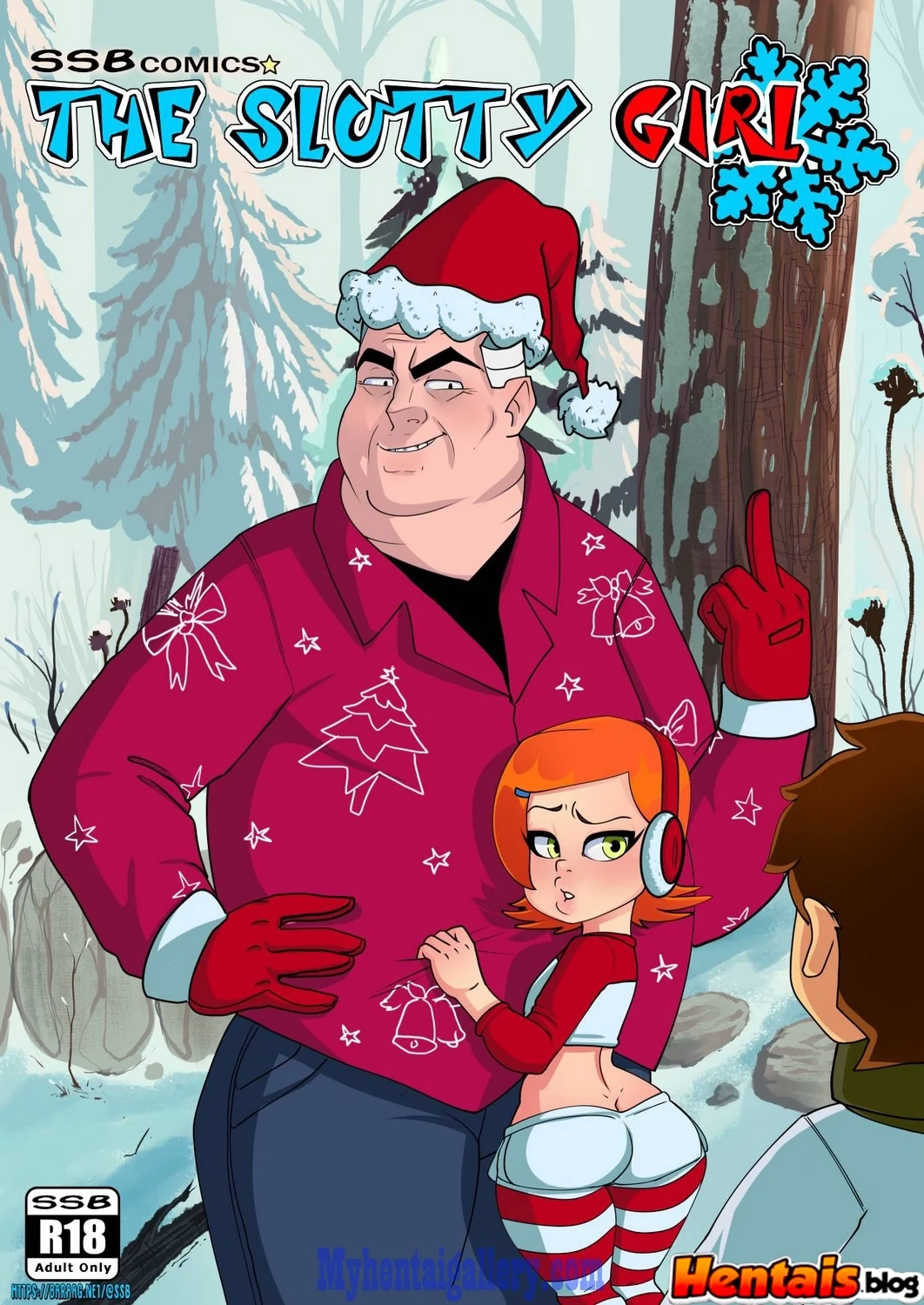 Gwen Piranha Dando a Buceta Pro Vovô Tarado - Hentai HQ Brasileiro