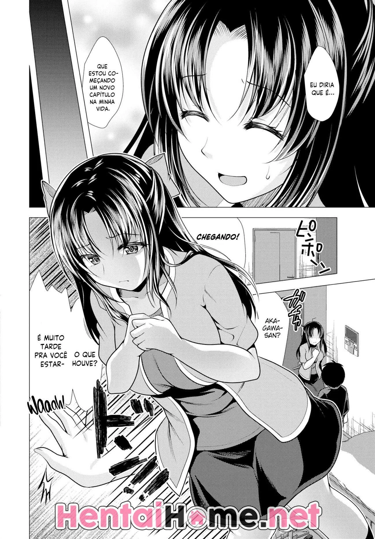 Herdeiro Tarado: Yuuma e a Buceta da Inquilina Safada em Hentai HQ Brasileiro