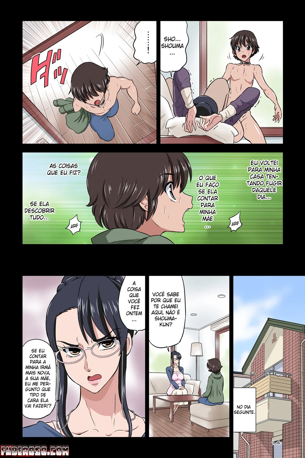 Incesto Bestial: Tia Chikako Dominada Pelo Sobrinho Tarado" em Hentai HQ